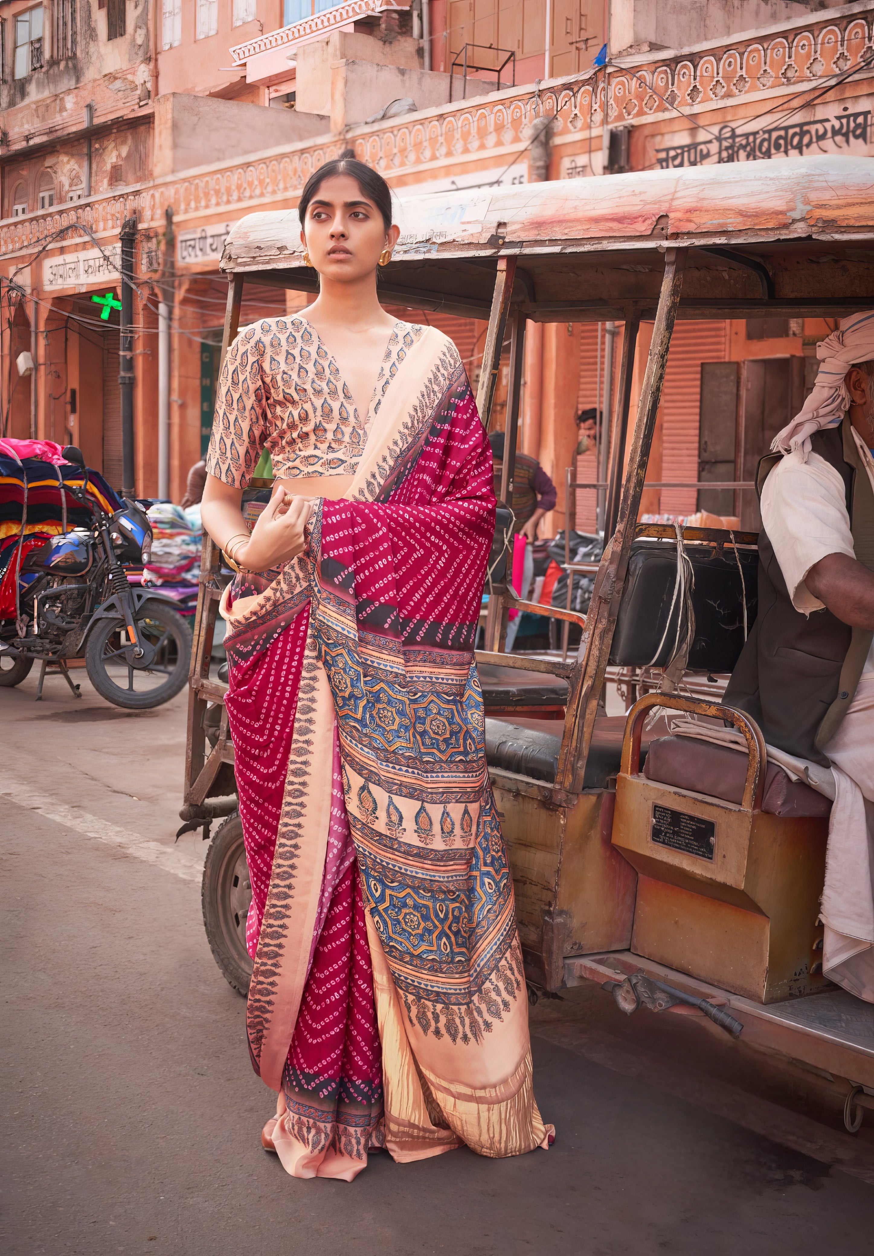 Gajji Lagdi Patta Saree LXSE0036