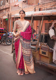Gajji Lagdi Patta Saree LXSE0036