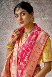 Kora Banarasi Art Silk Saree LXSE0047