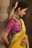 Kora Banarasi Art Silk Saree LXSE00069