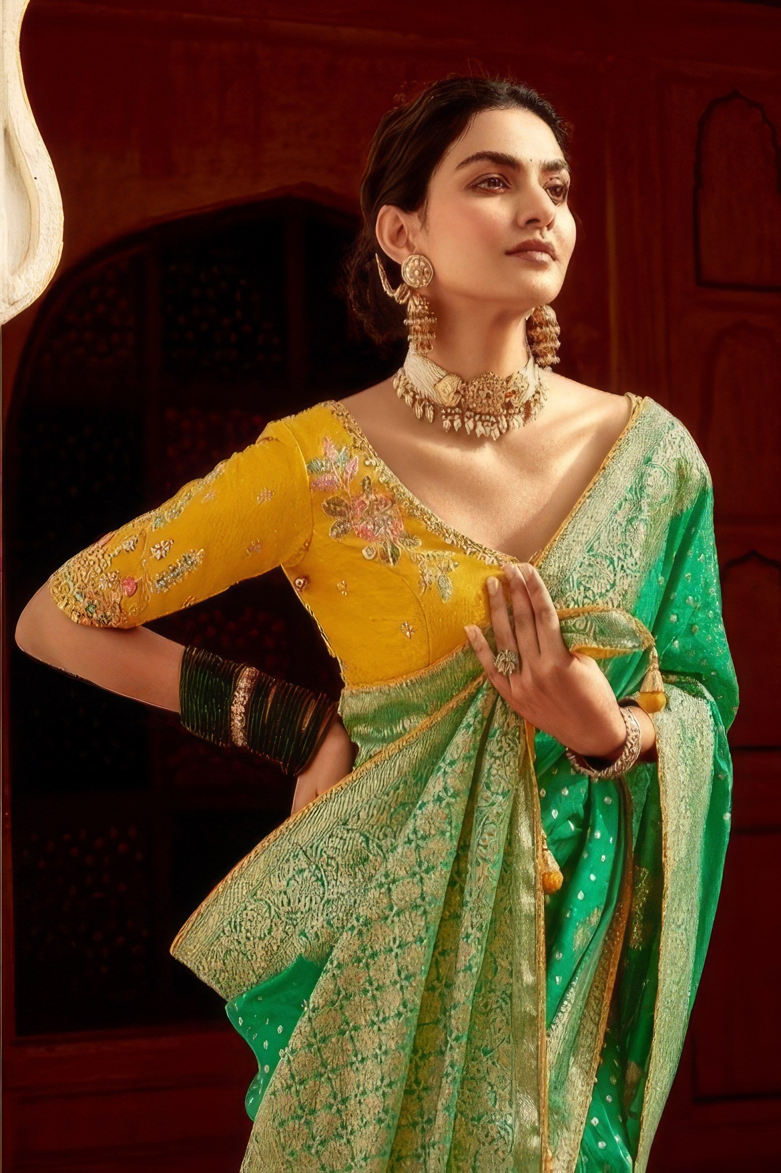 Kora Banarasi  Saree LXSE00057