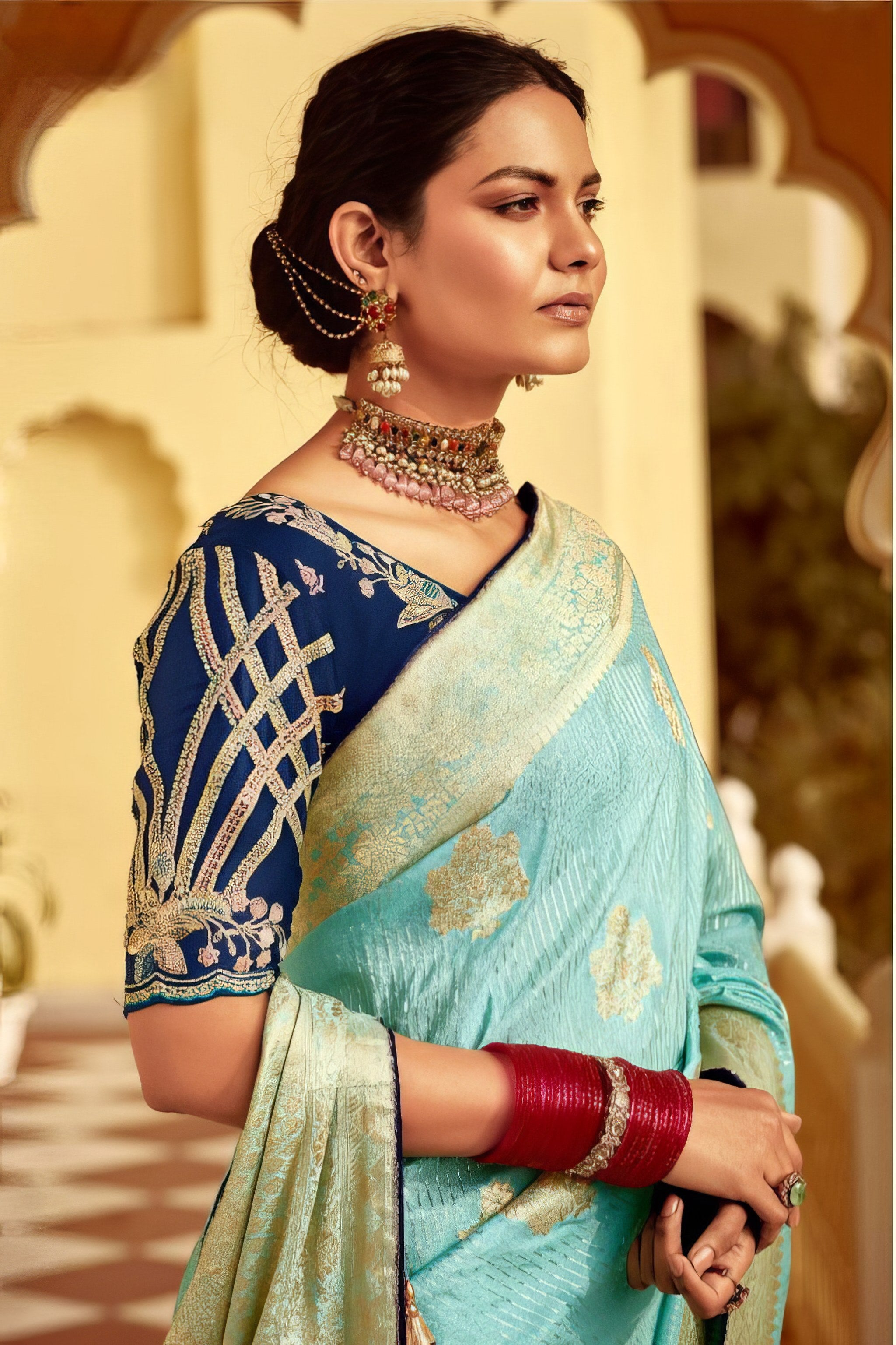 Banarasi Silk Saree LXSE00063
