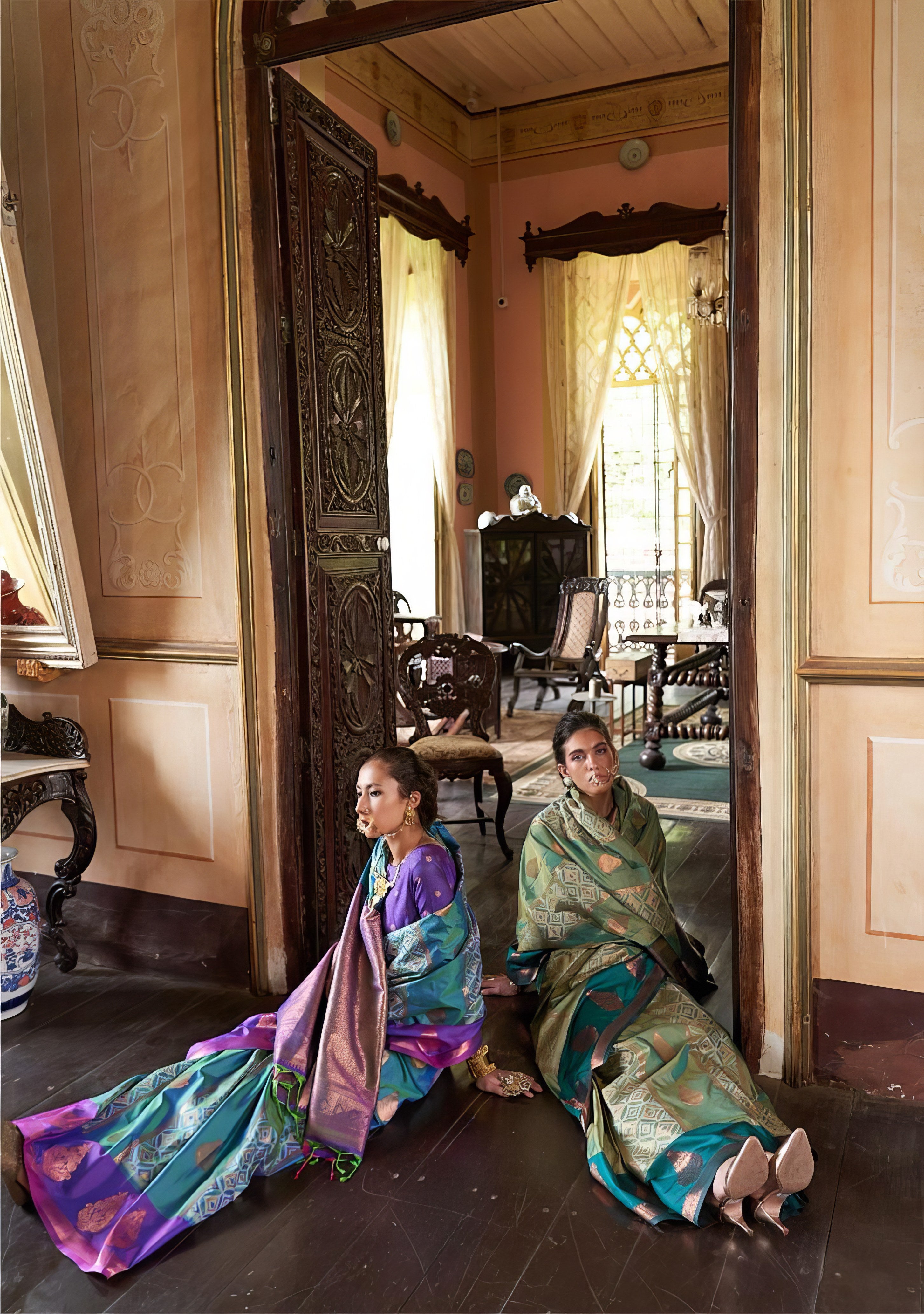 Pochampally Weaving Saree LXSE0043