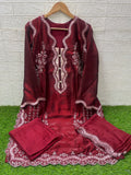 Satin Saaz Pakistani Suit EAPK0071
