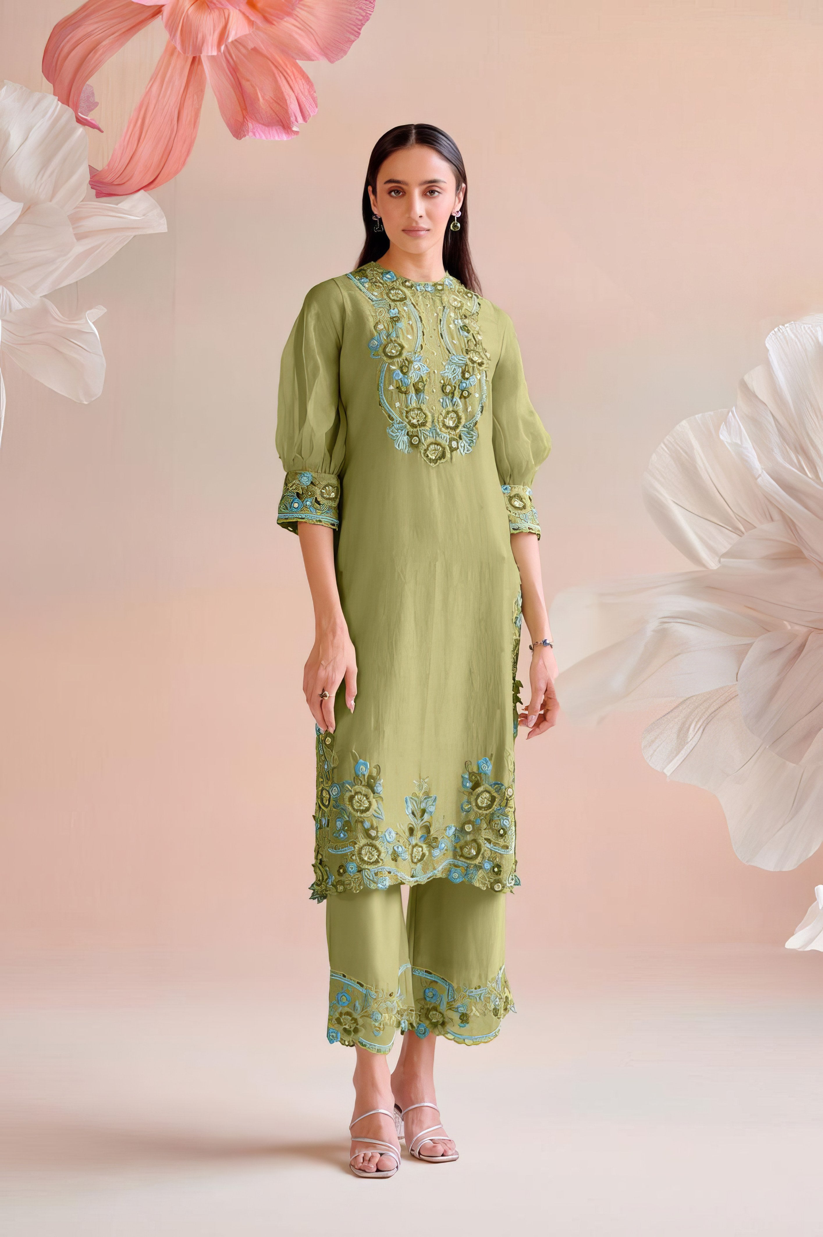 Zarmin Cutwork Pakistani Suit LXPK0068