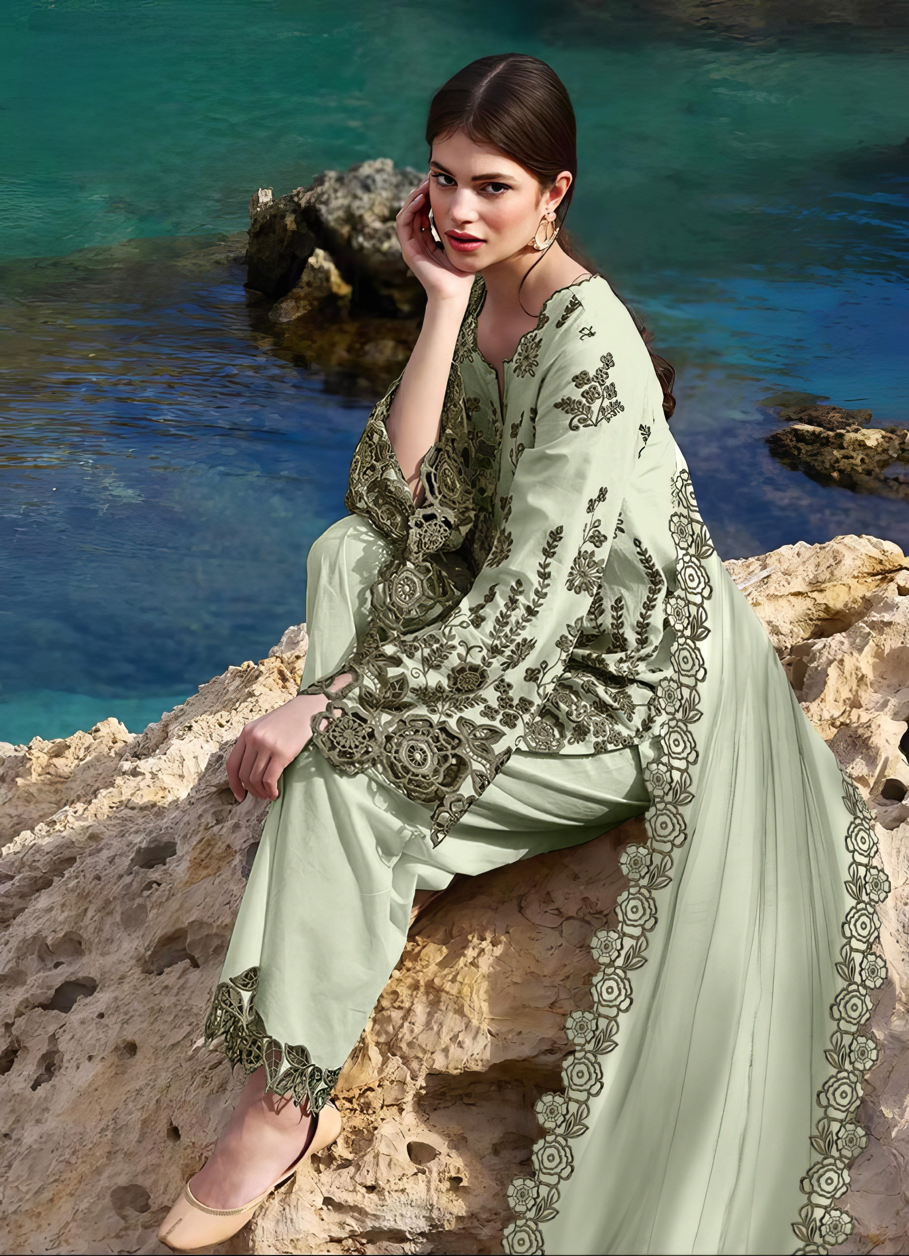 Falak Vichitra Cutwork Pakistani Suit LXPK0076