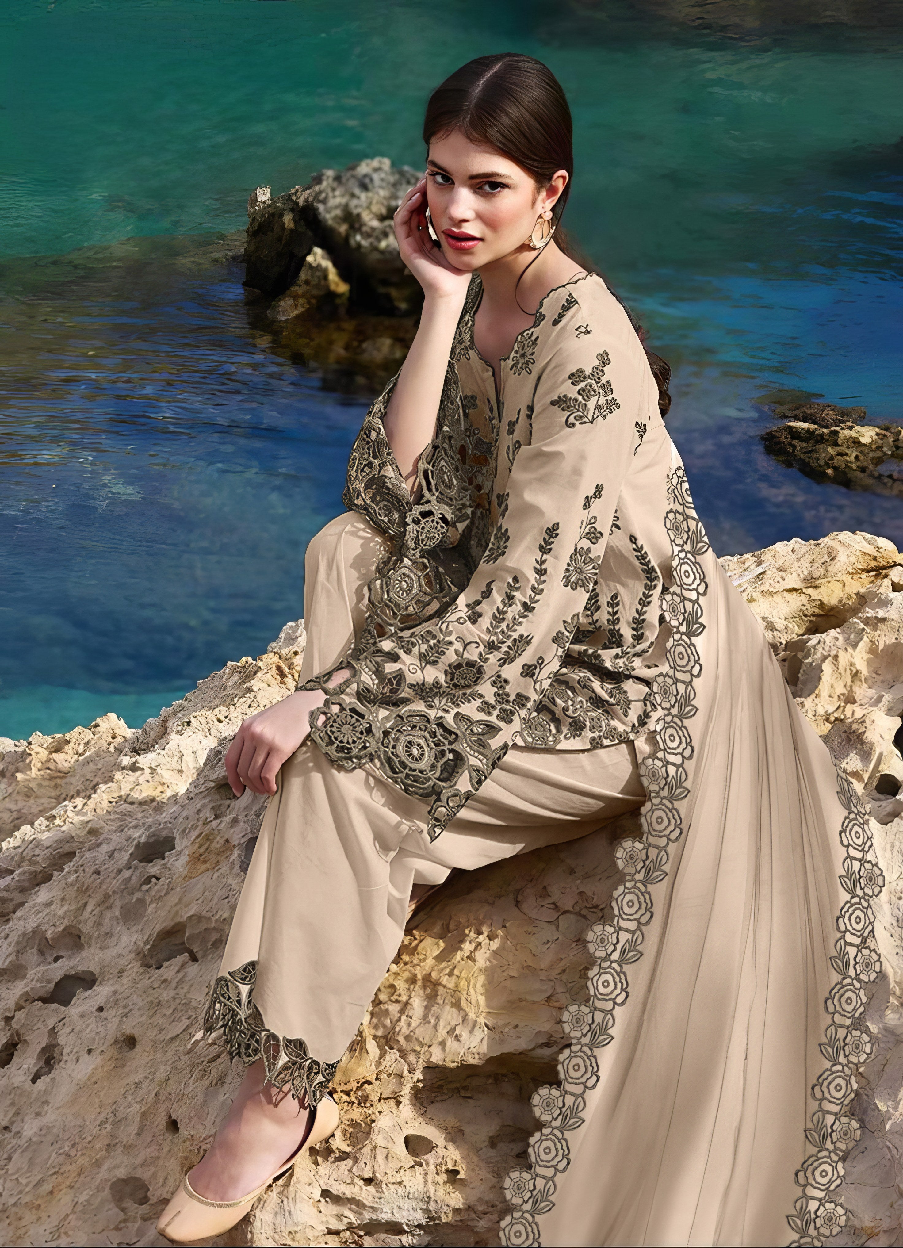 Falak Vichitra Cutwork Pakistani Suit LXPK0076