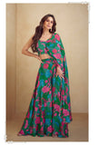 Floral Design Digital Printed Sharara LXSR0061