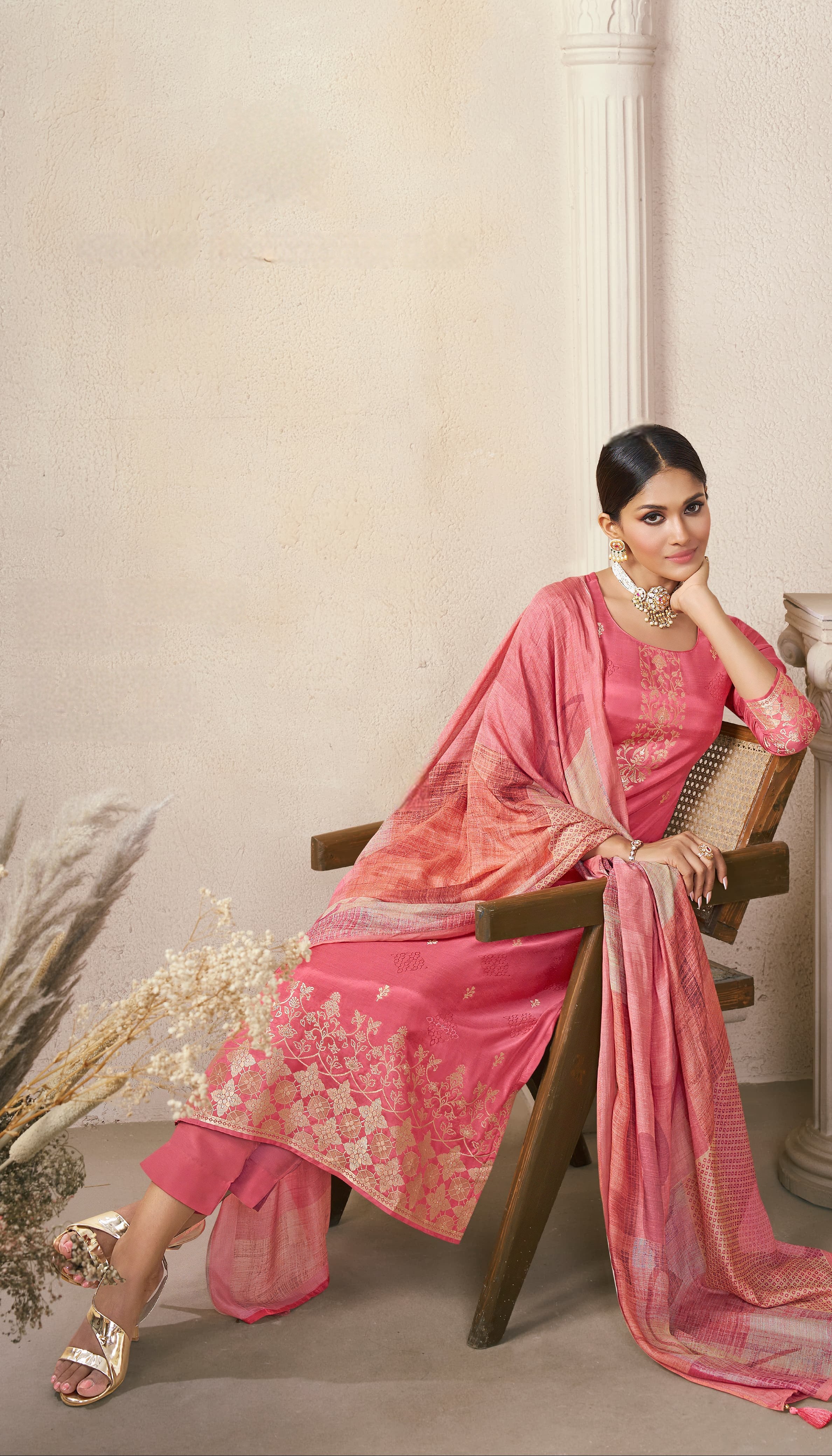 Zehra Weave Set Luxury Suit LXST0047