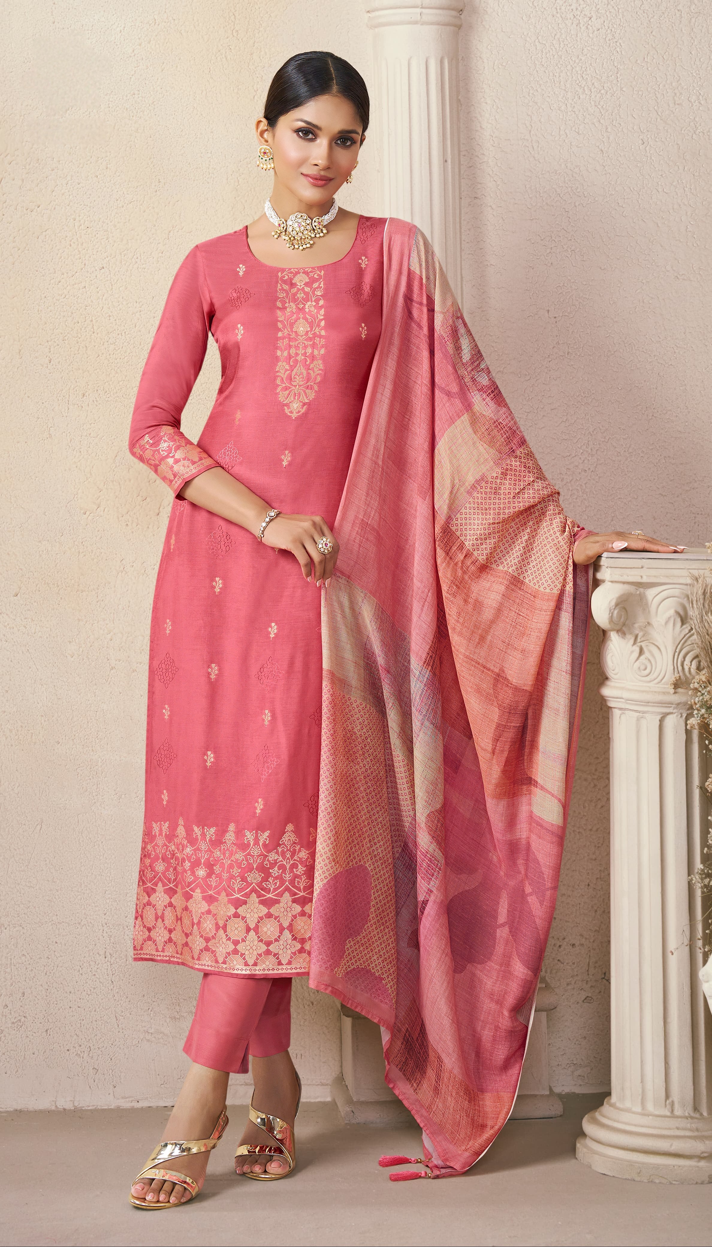 Zehra Weave Set Luxury Suit LXST0047