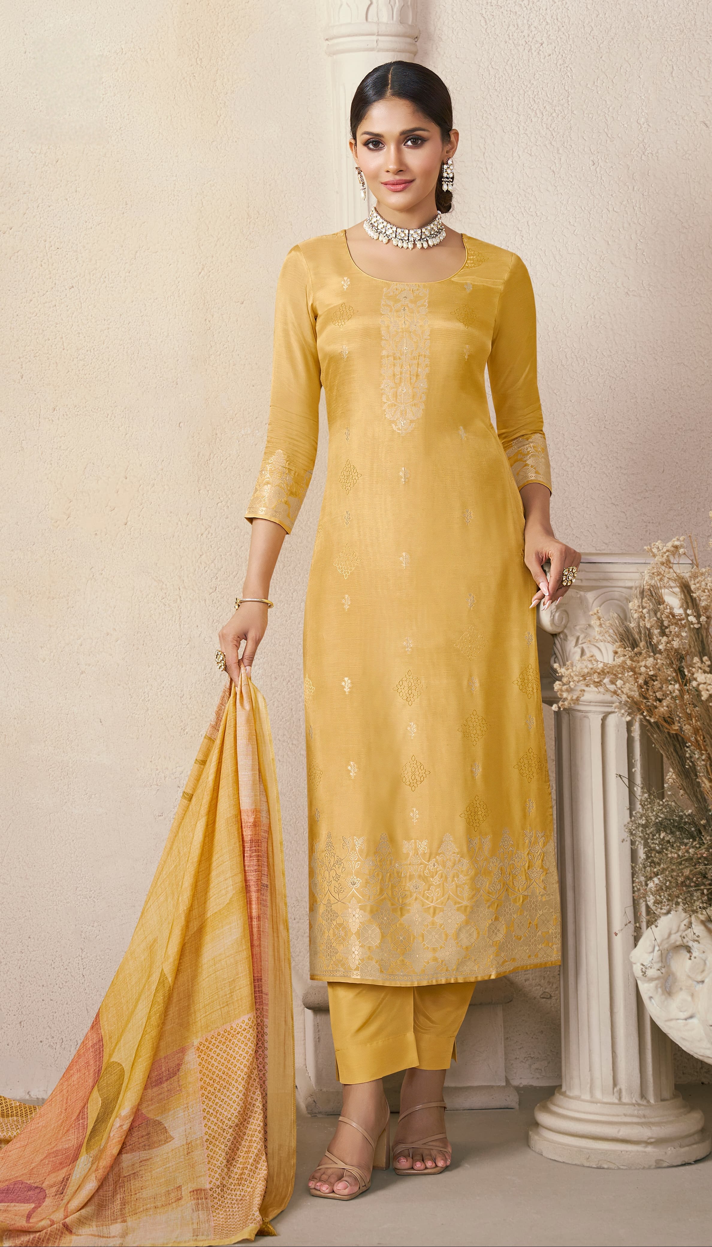 Zehra Weave Set Luxury Suit LXST0047
