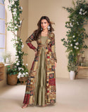 Nayra Silk Charm Premium Gown LXGW0041