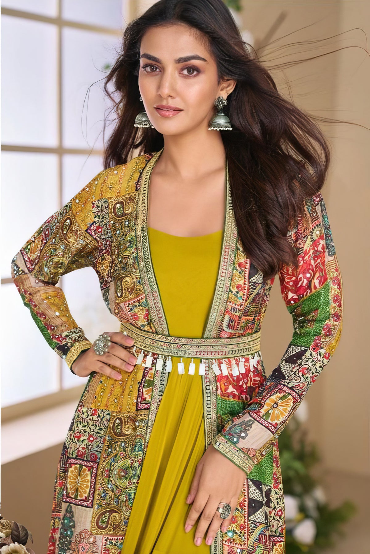 Nayra Silk Charm Premium Gown LXGW0041