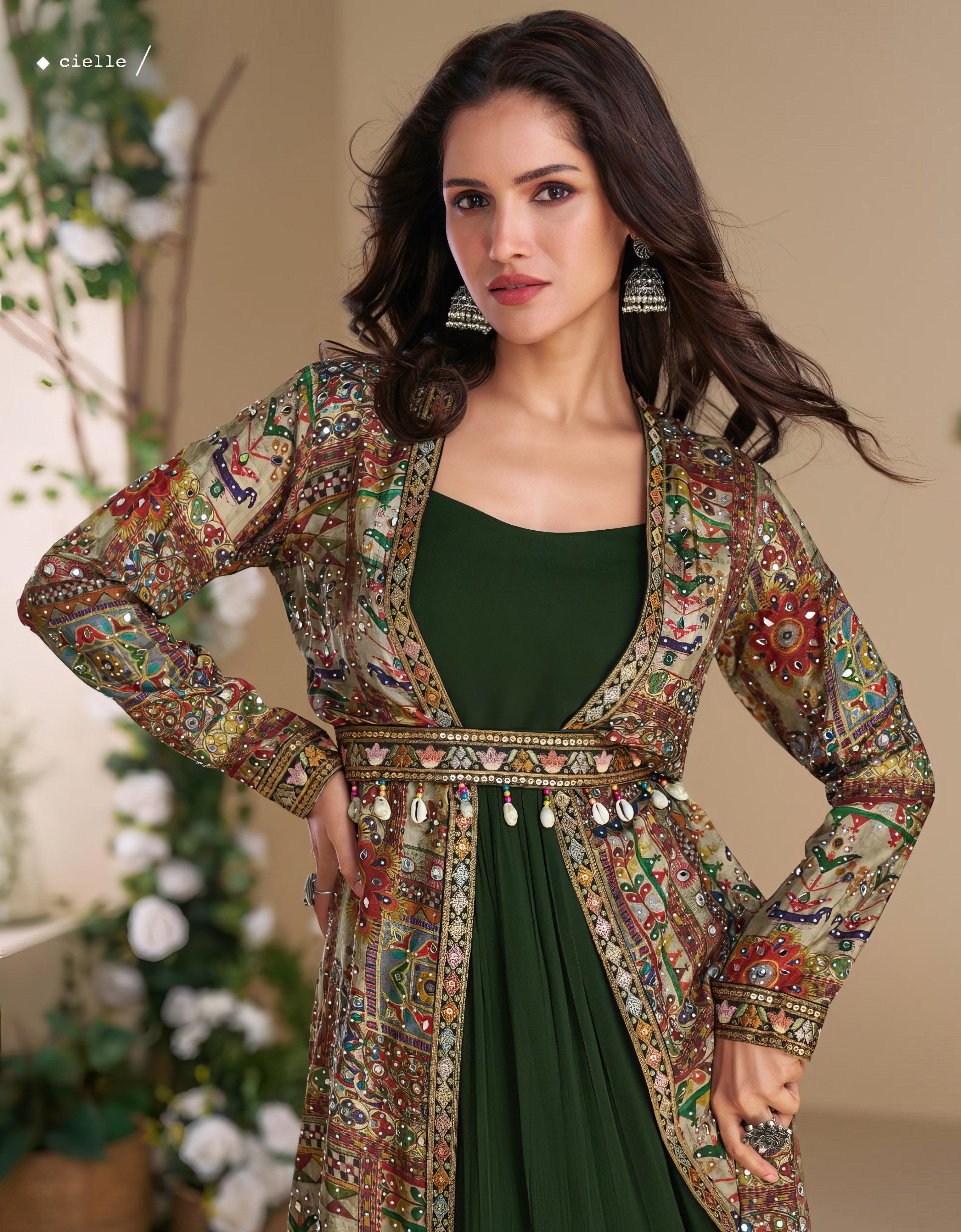 Nayra Silk Charm Premium Gown LXGW0041