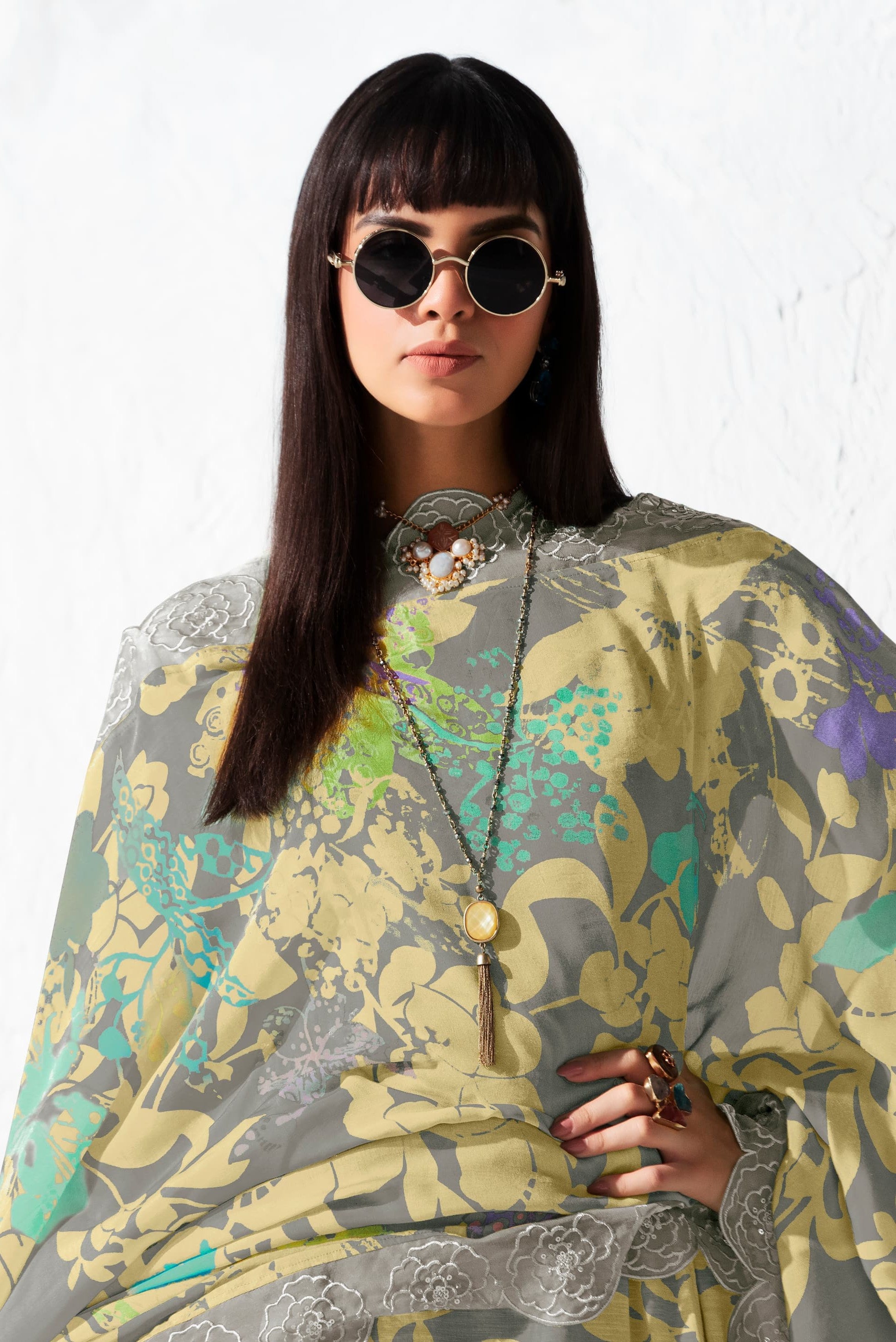 Zahra Muslin Charm Luxury Suit LXST0049
