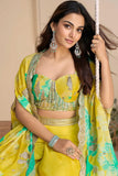 Blush Bloom Chinon Lehenga LXLG0022