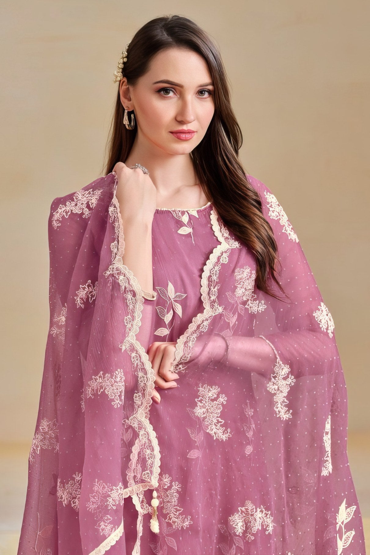 Zarina Sparkle Luxury Suit LXST0050