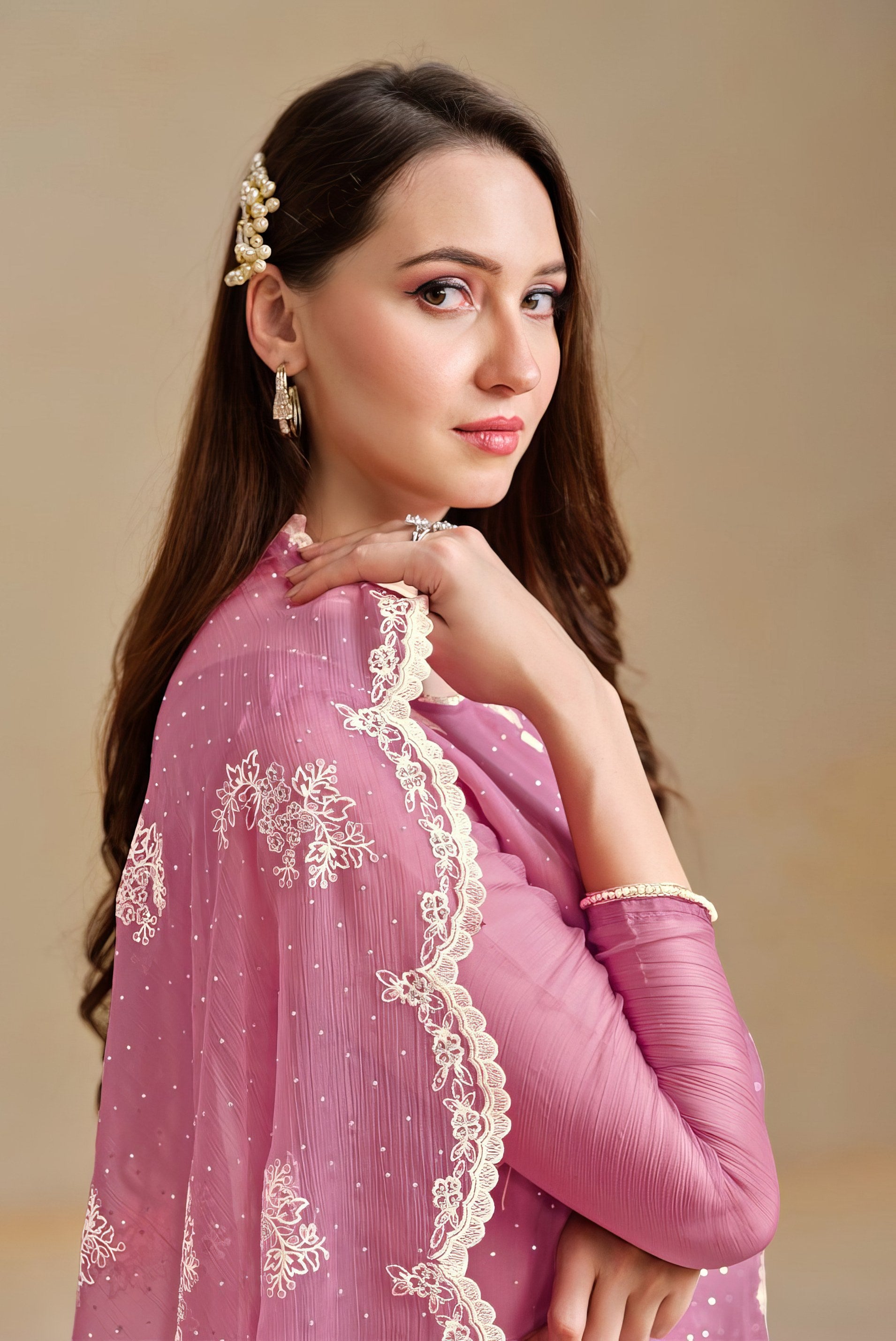 Zarina Sparkle Luxury Suit LXST0050