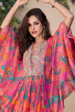 Gulaabo Poncho Sharara Suit LXSR0071