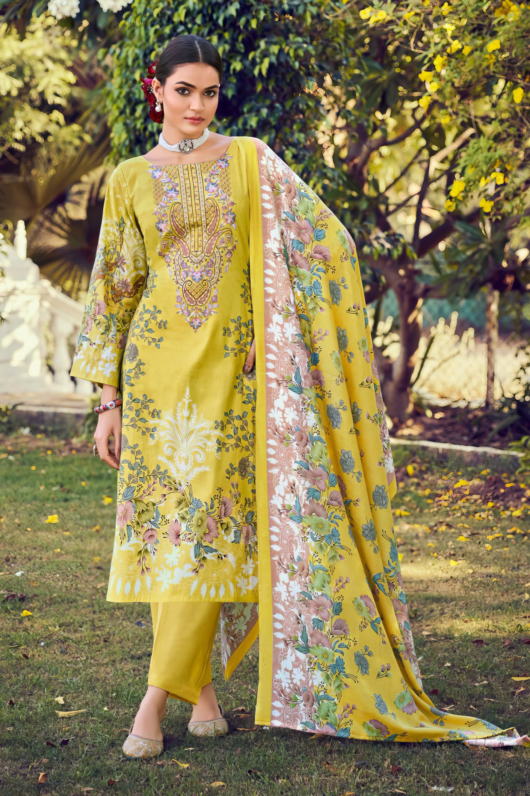Aarvi Cotton Charming Suit EAST0040