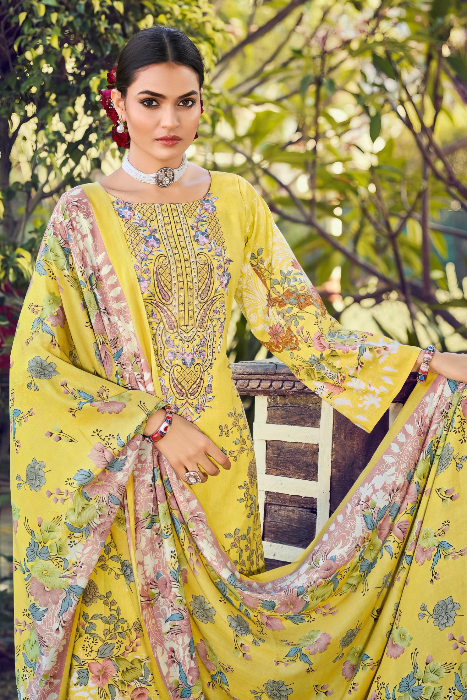 Aarvi Cotton Charming Suit EAST0040