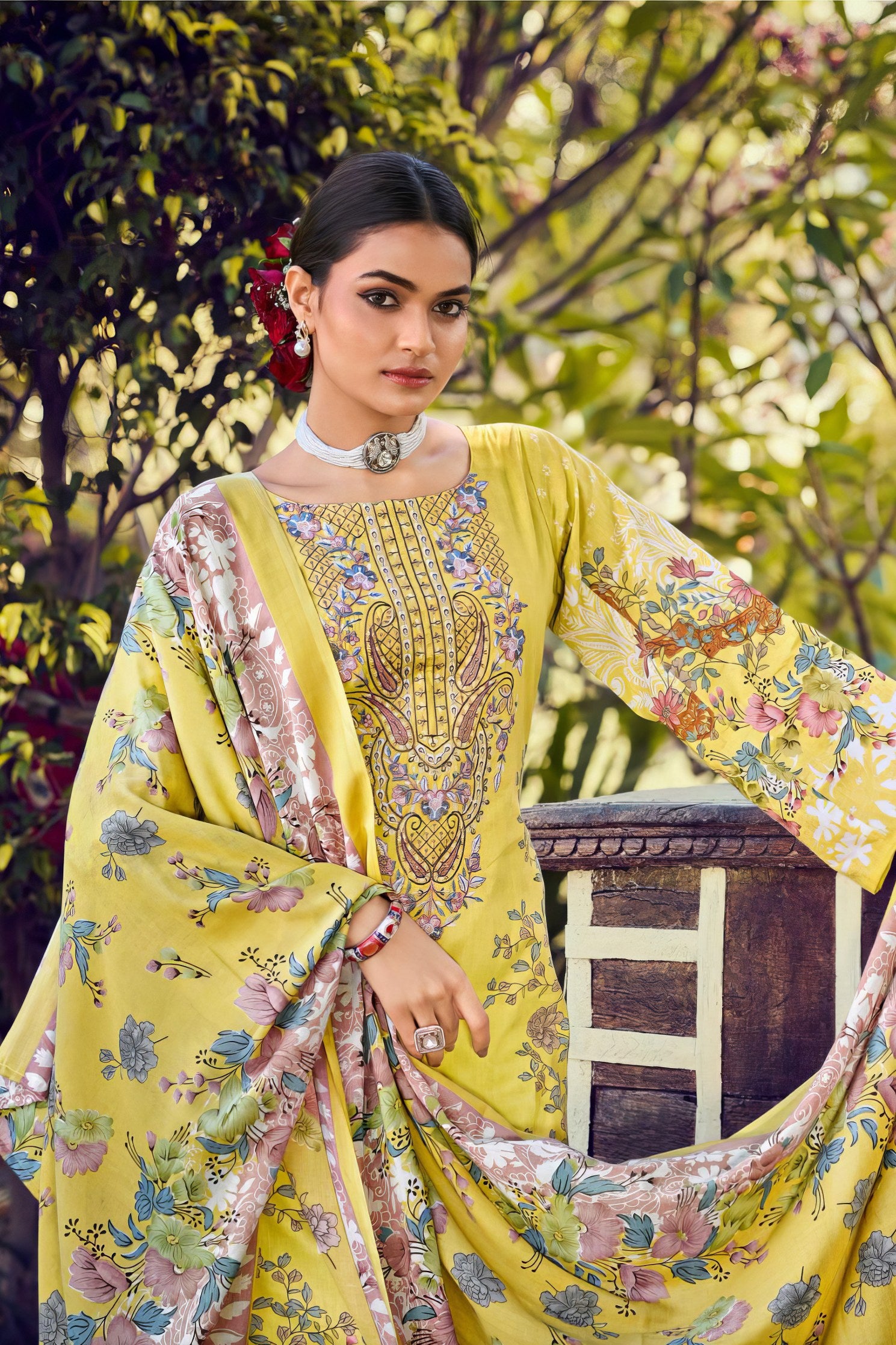 Aarvi Cotton Charming Suit EAST0040