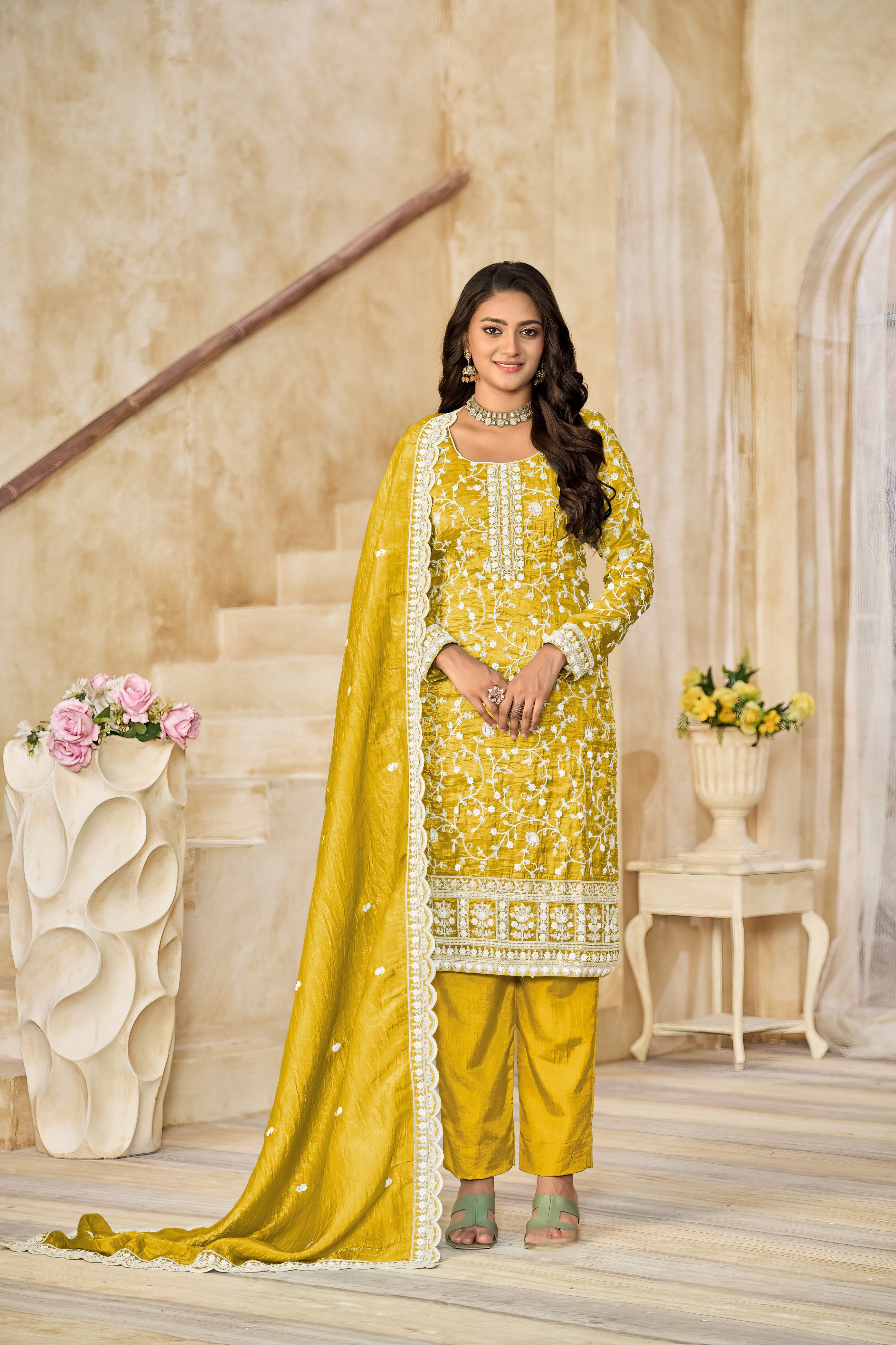 Swarnika Organza Set Suit EAST0038