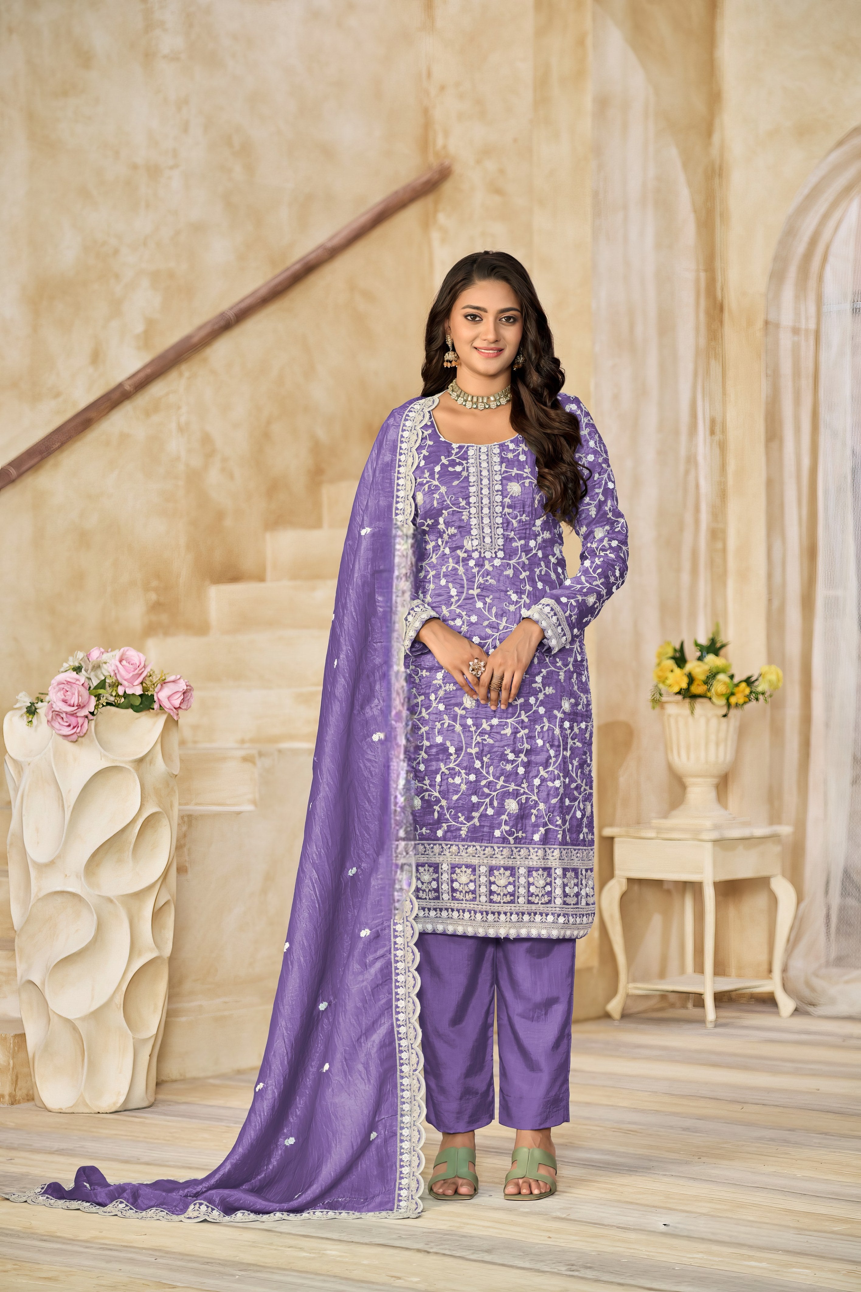 Swarnika Organza Set Suit EAST0038