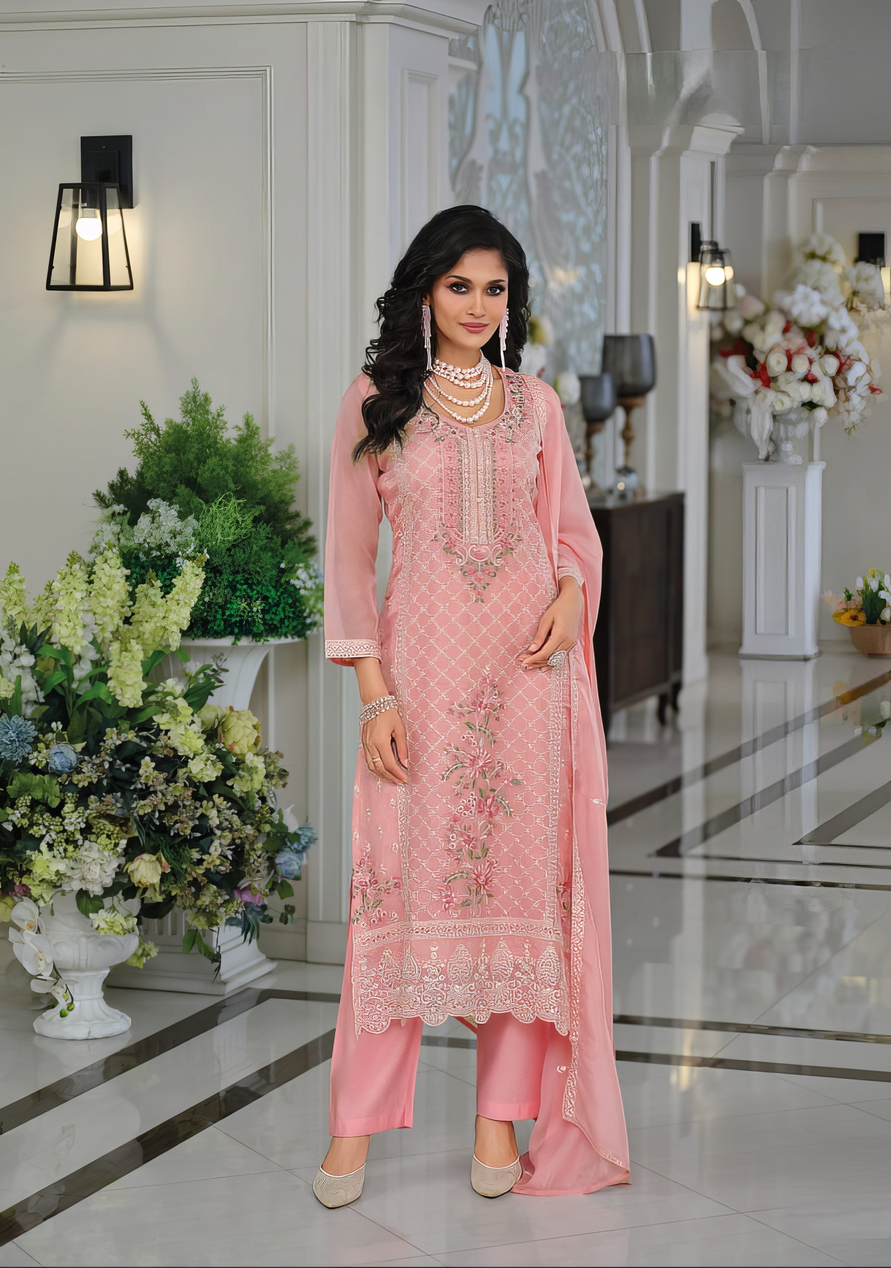 Zunaira Embroidered Pakistani Suit LXPK0081