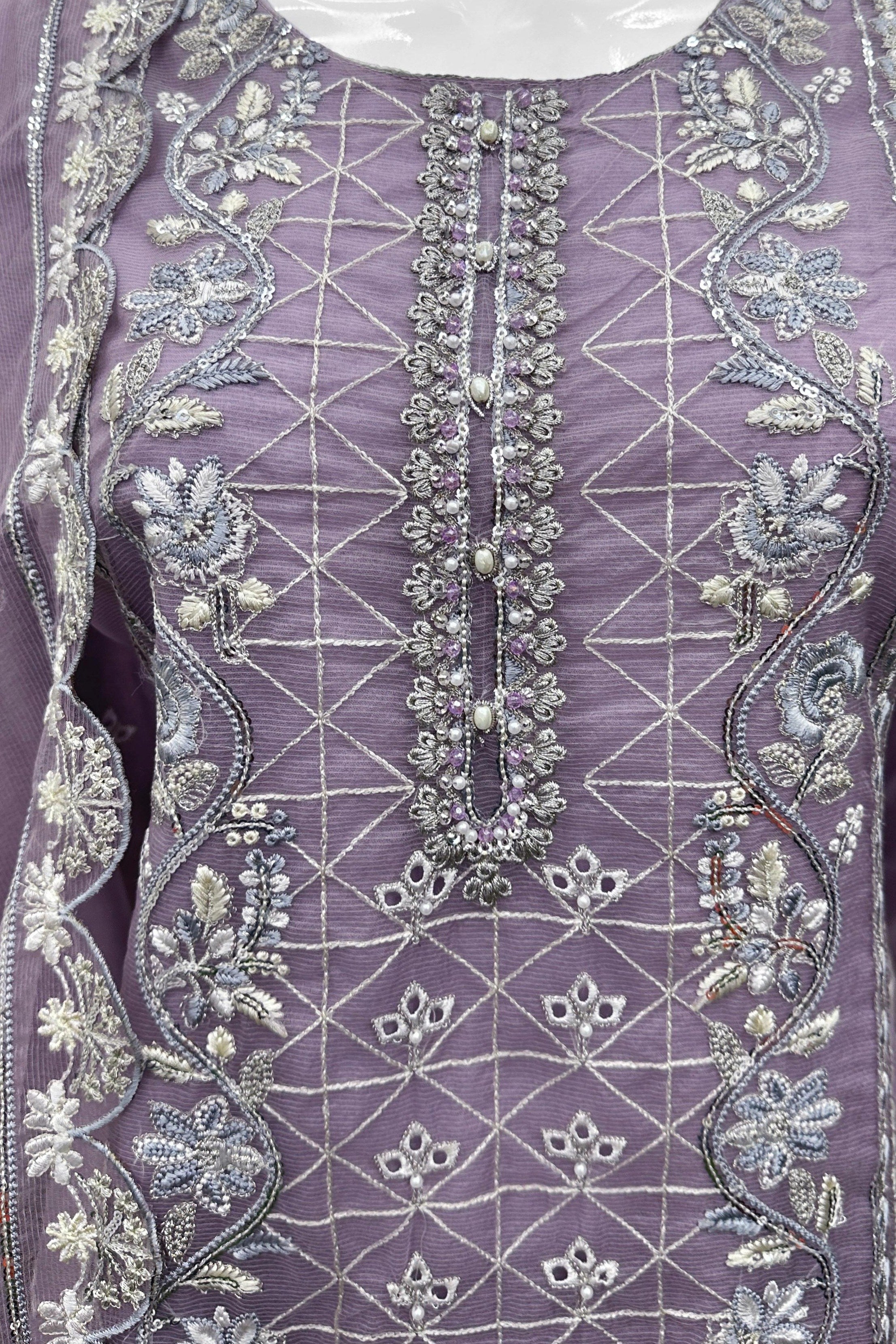Ethereal Thread Bloom Pakistani Suit LXPK0052