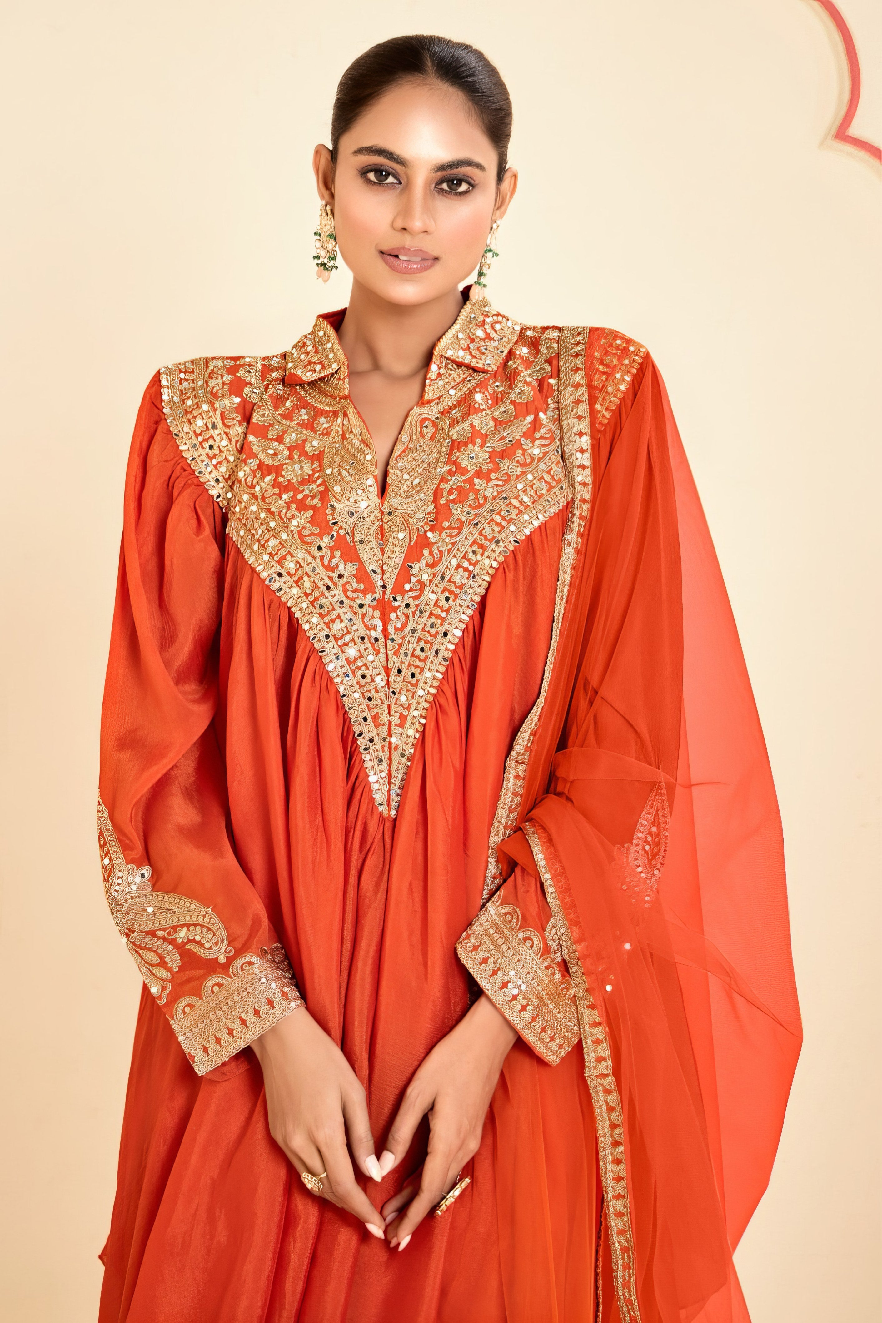 Zehra Digital Bloom Luxury Suit LXST0057