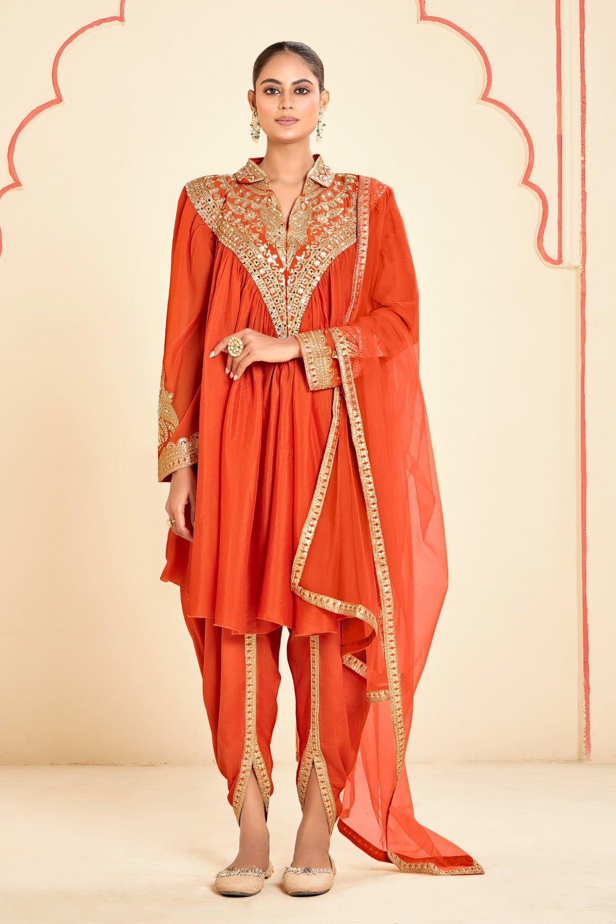Zehra Digital Bloom Luxury Suit LXST0057