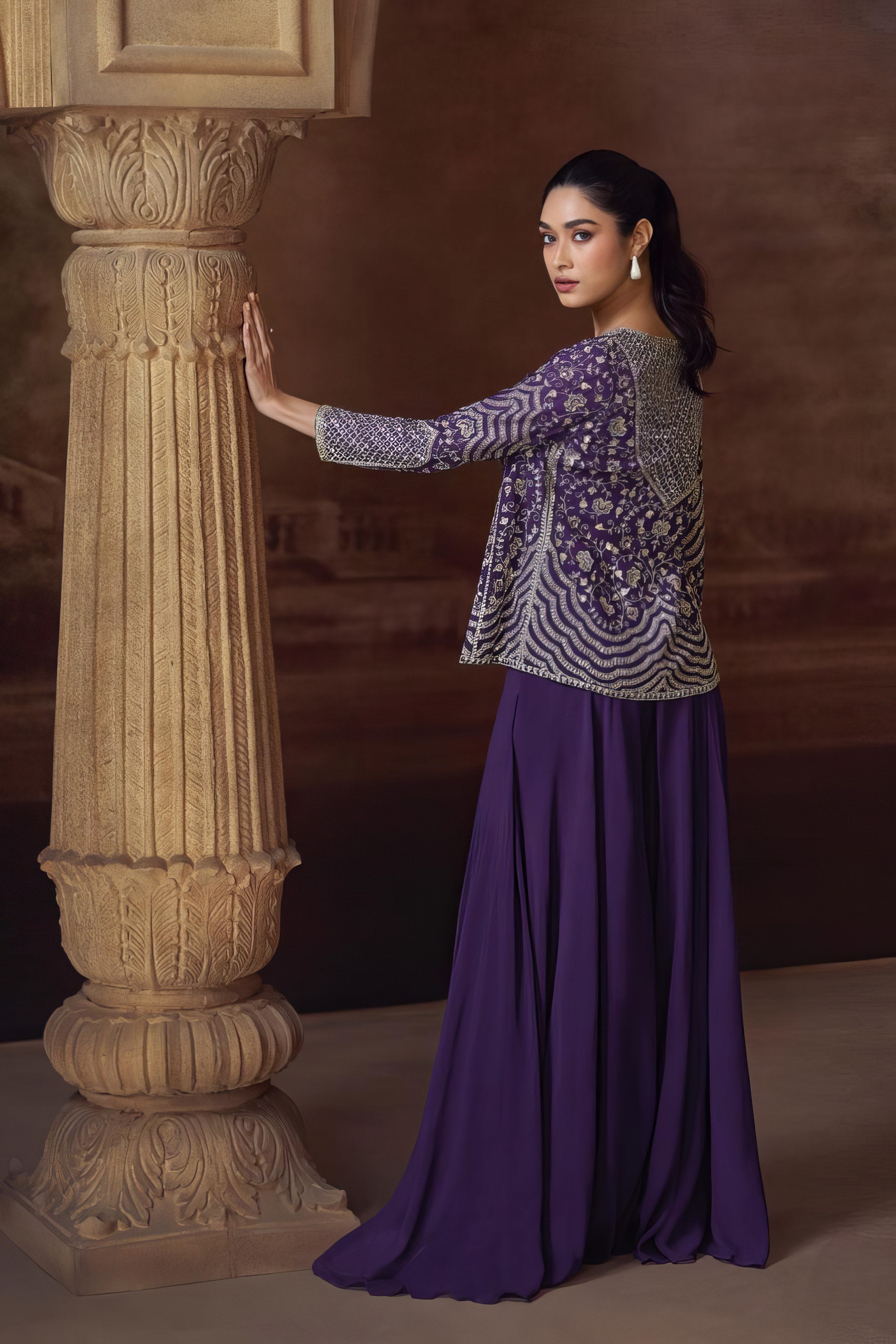 Sitara Plazzo Set LXLG0025
