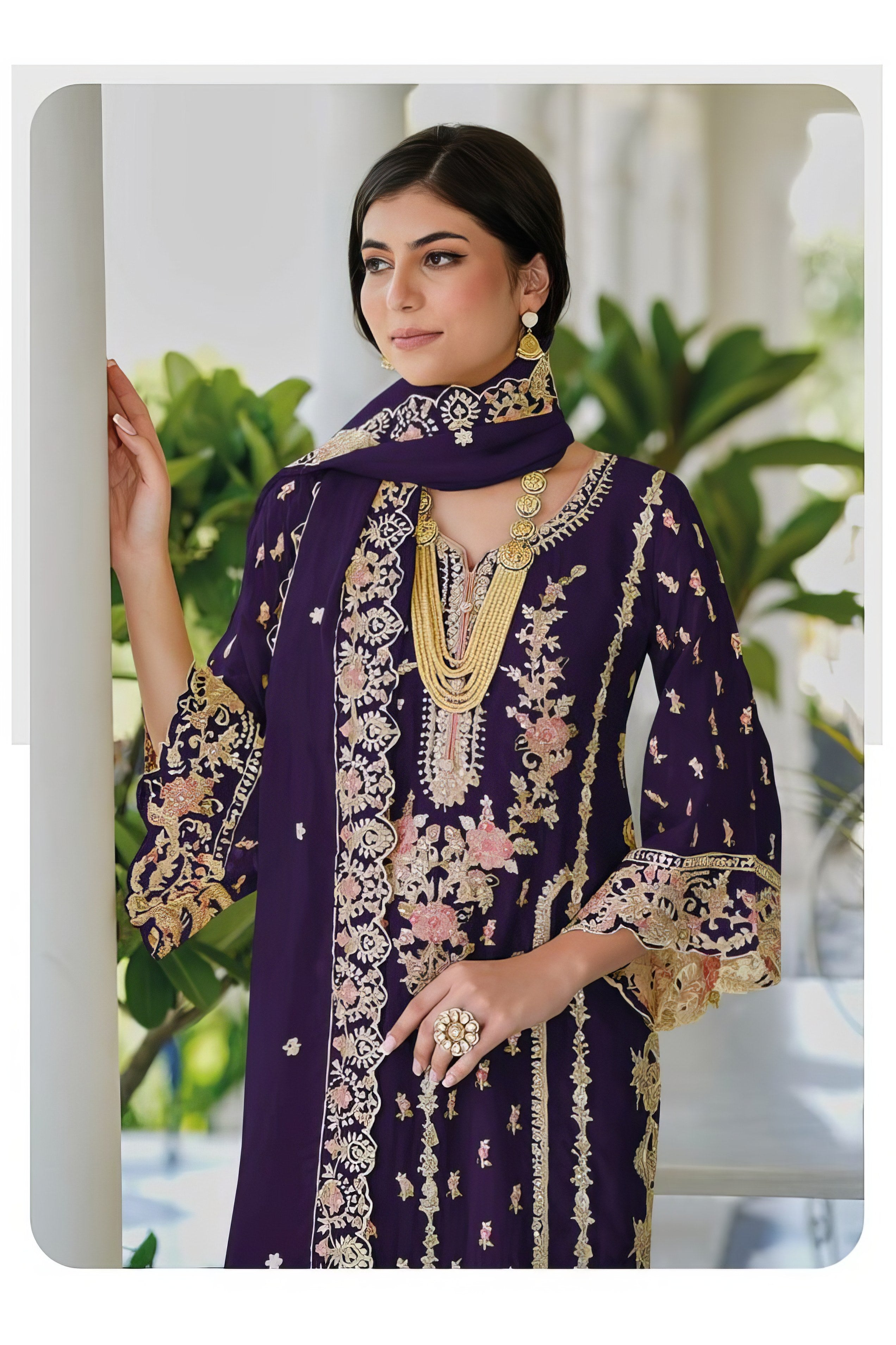 Full Embroidred Pakistani Suit LXPK0088