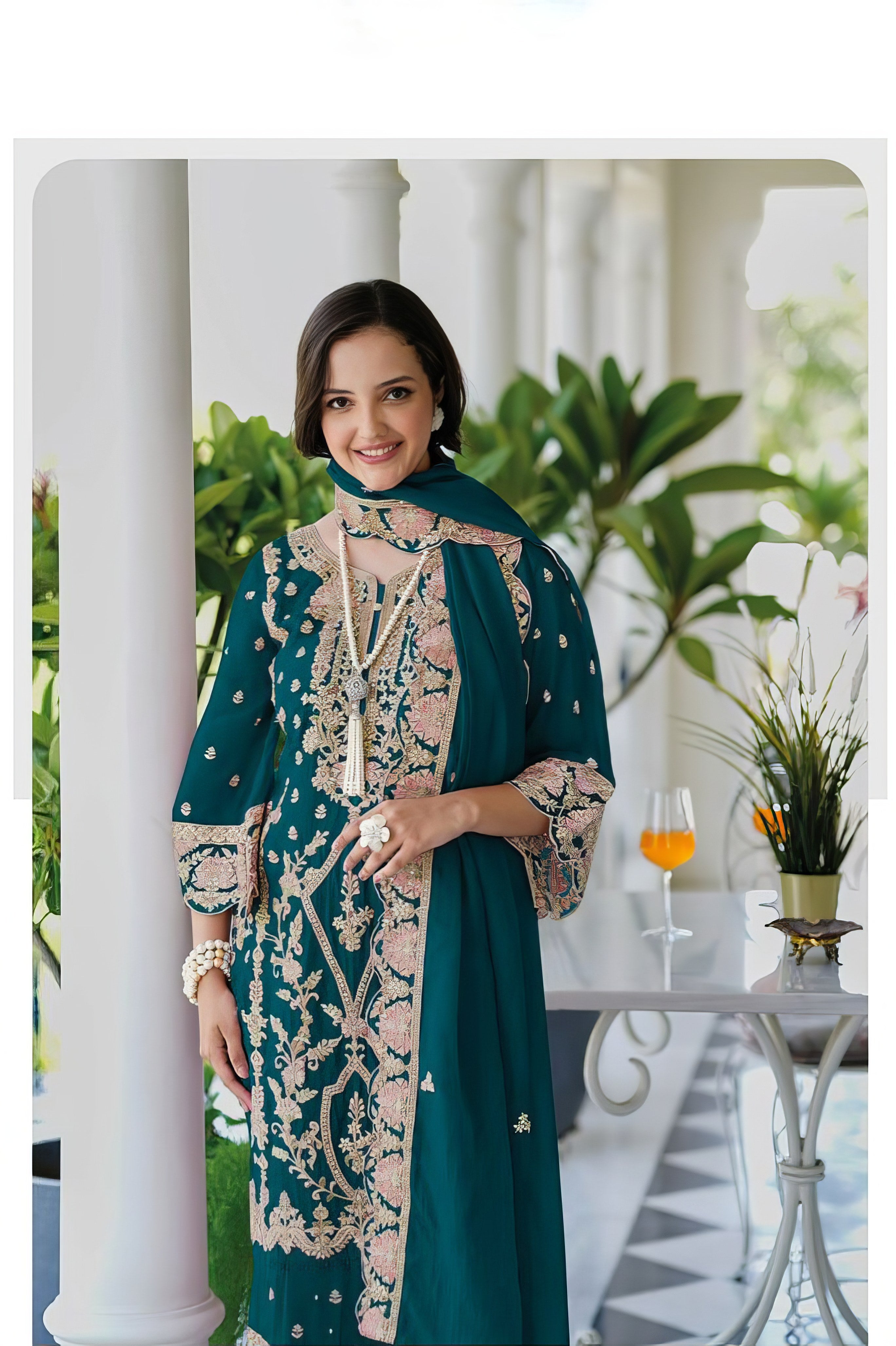 Full Embroidred Pakistani Suit LXPK0088