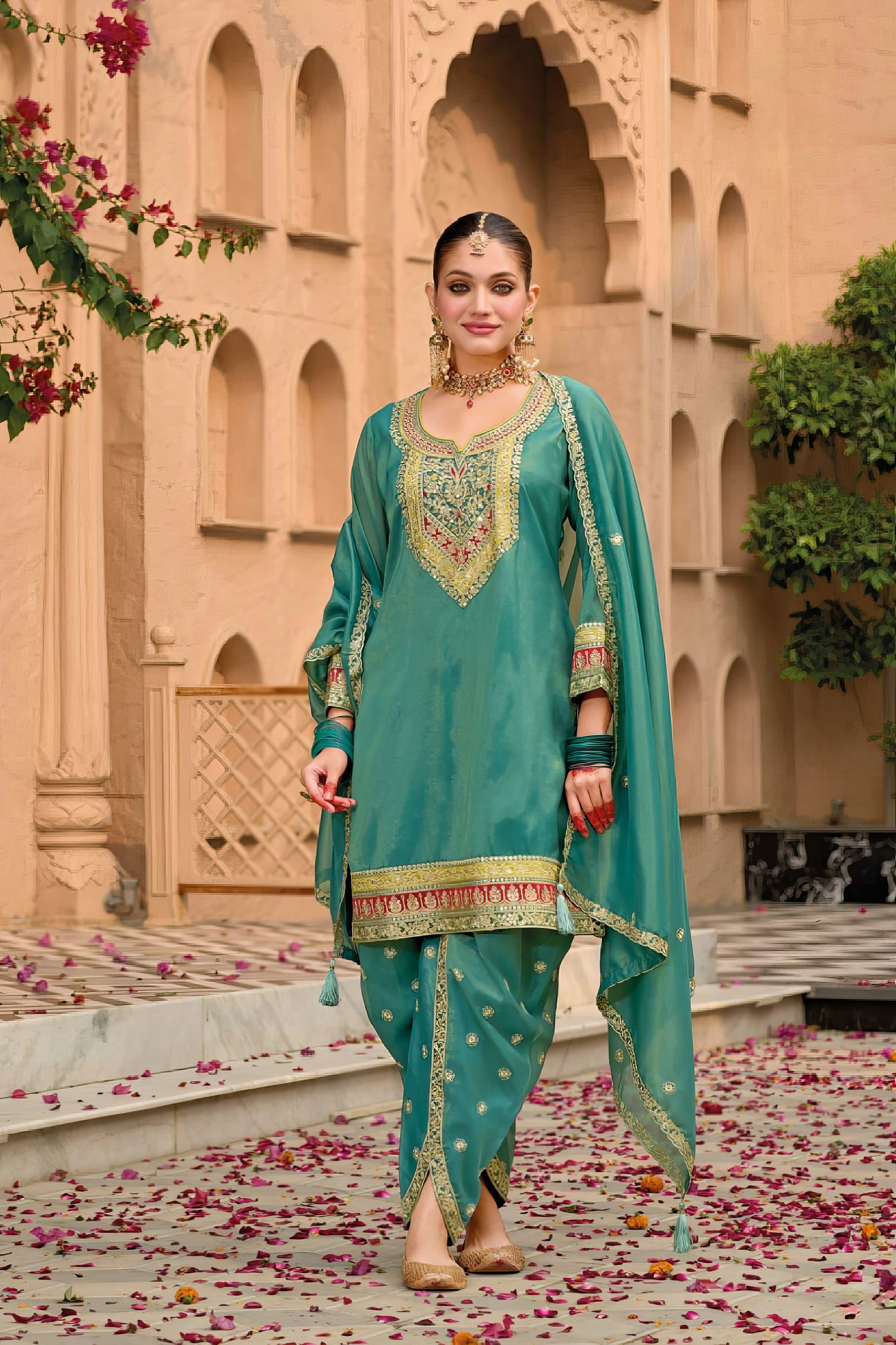 Zaiba Embroidered  Luxury Suit LXST0056