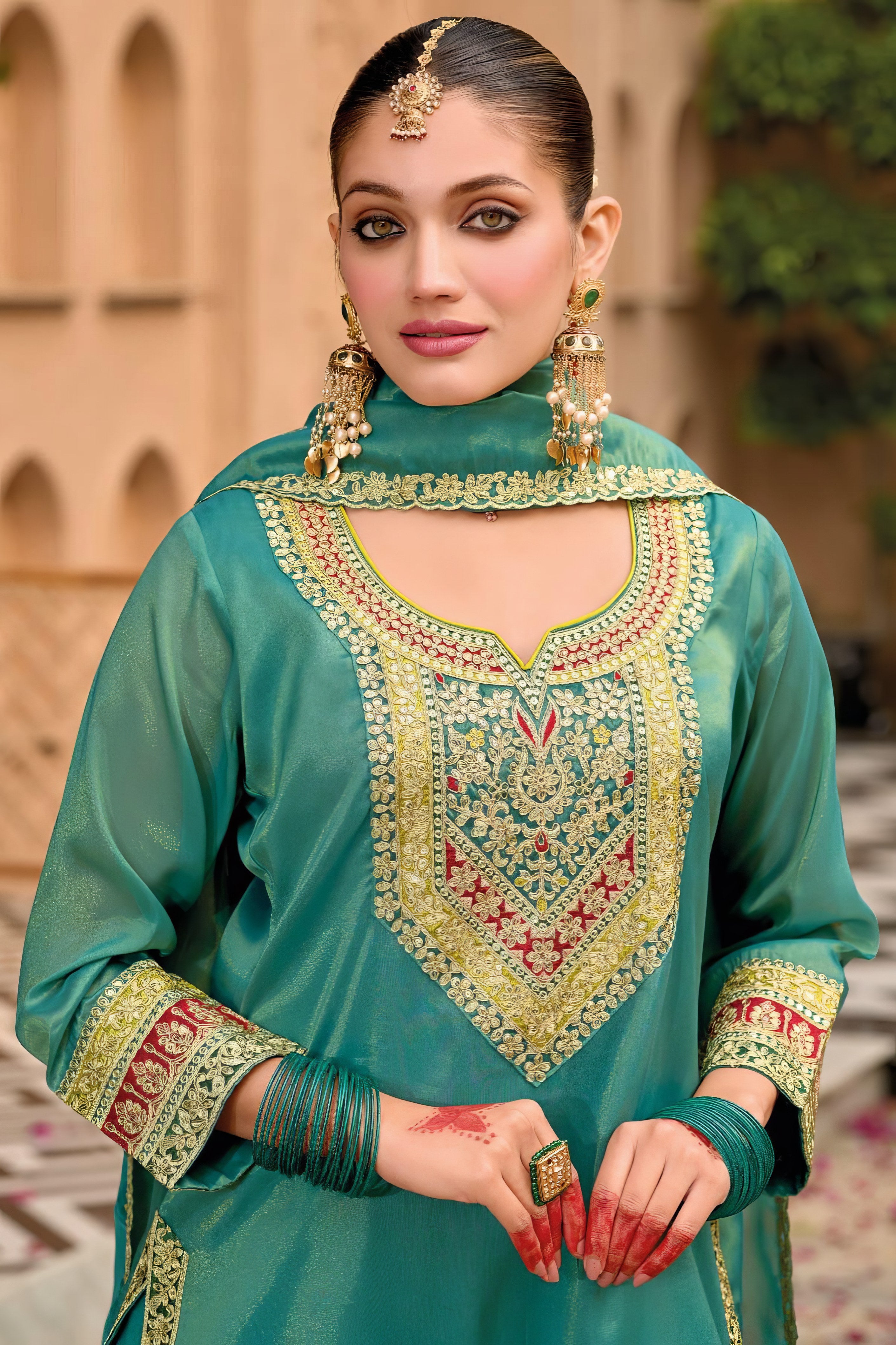 Zaiba Embroidered  Luxury Suit LXST0056