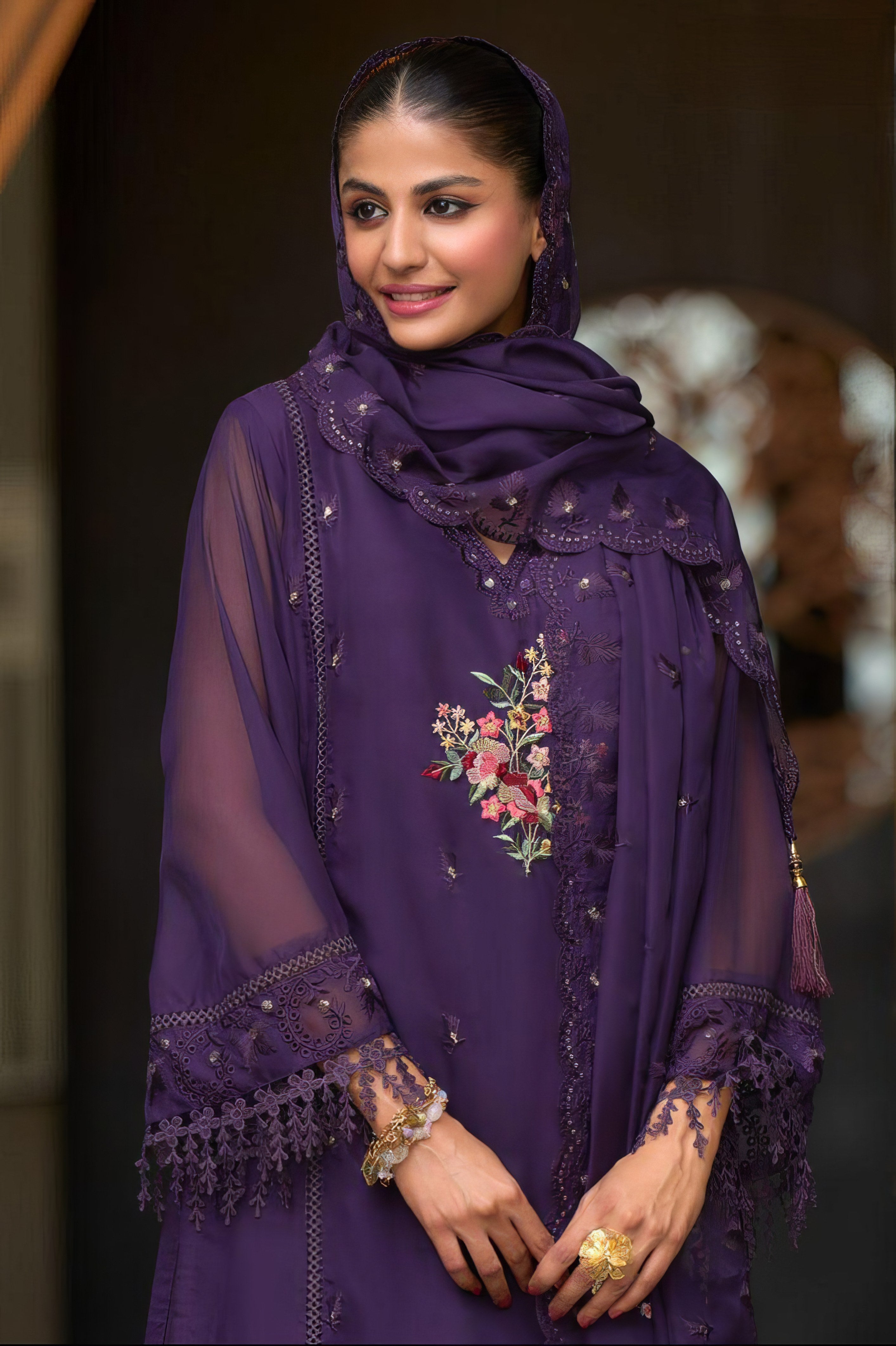 Blooming Organza Pakistani Suit LXPK0089
