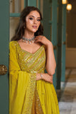 Zohra Silk Ensemble Gown LXGW0047