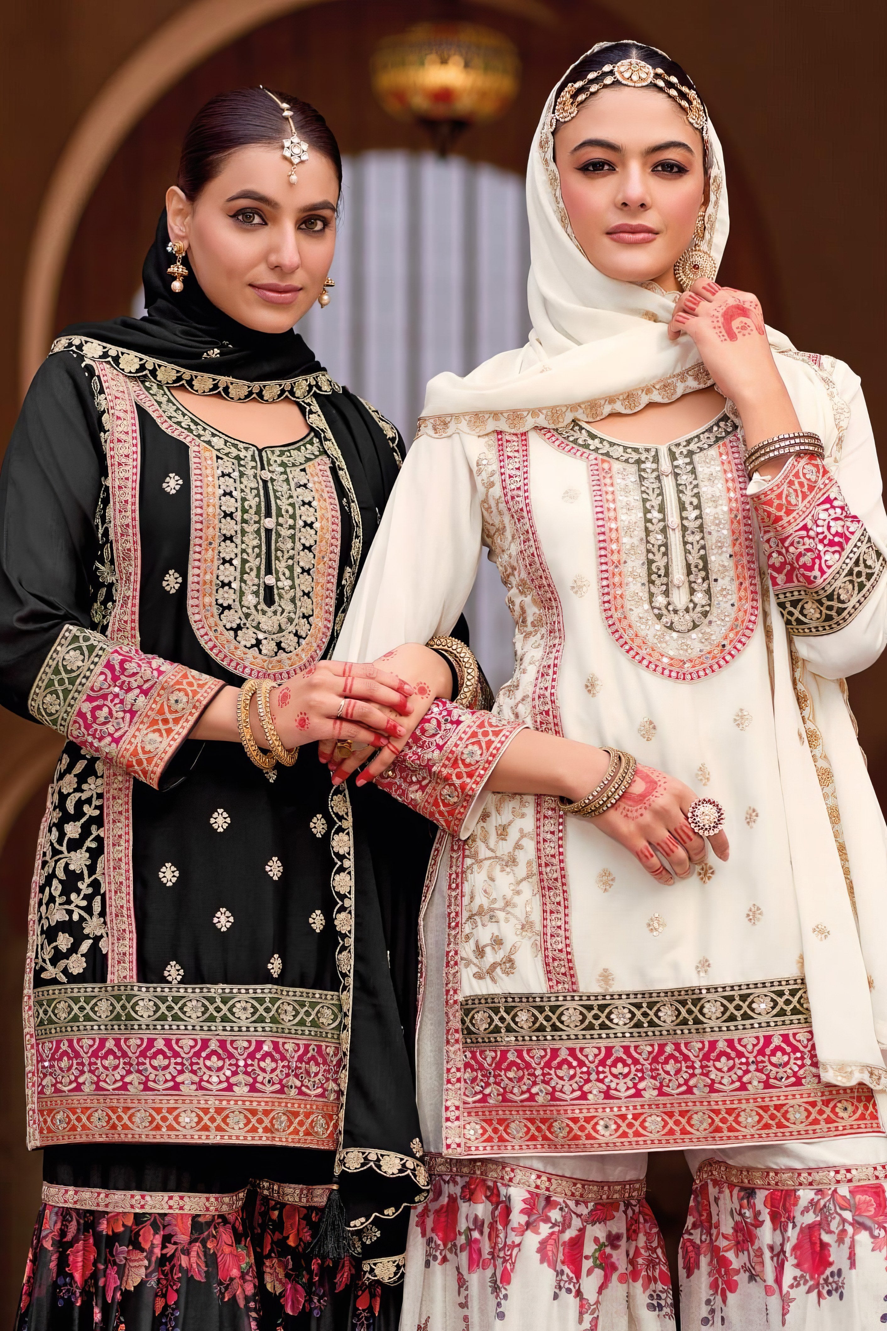 Fabeha Elegance Sharara LXSR0095