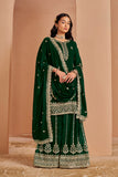 Georgette Plazzo Set Sharara LXSR0097