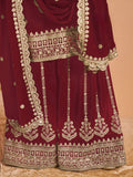 Georgette Plazzo Set Sharara LXSR0097