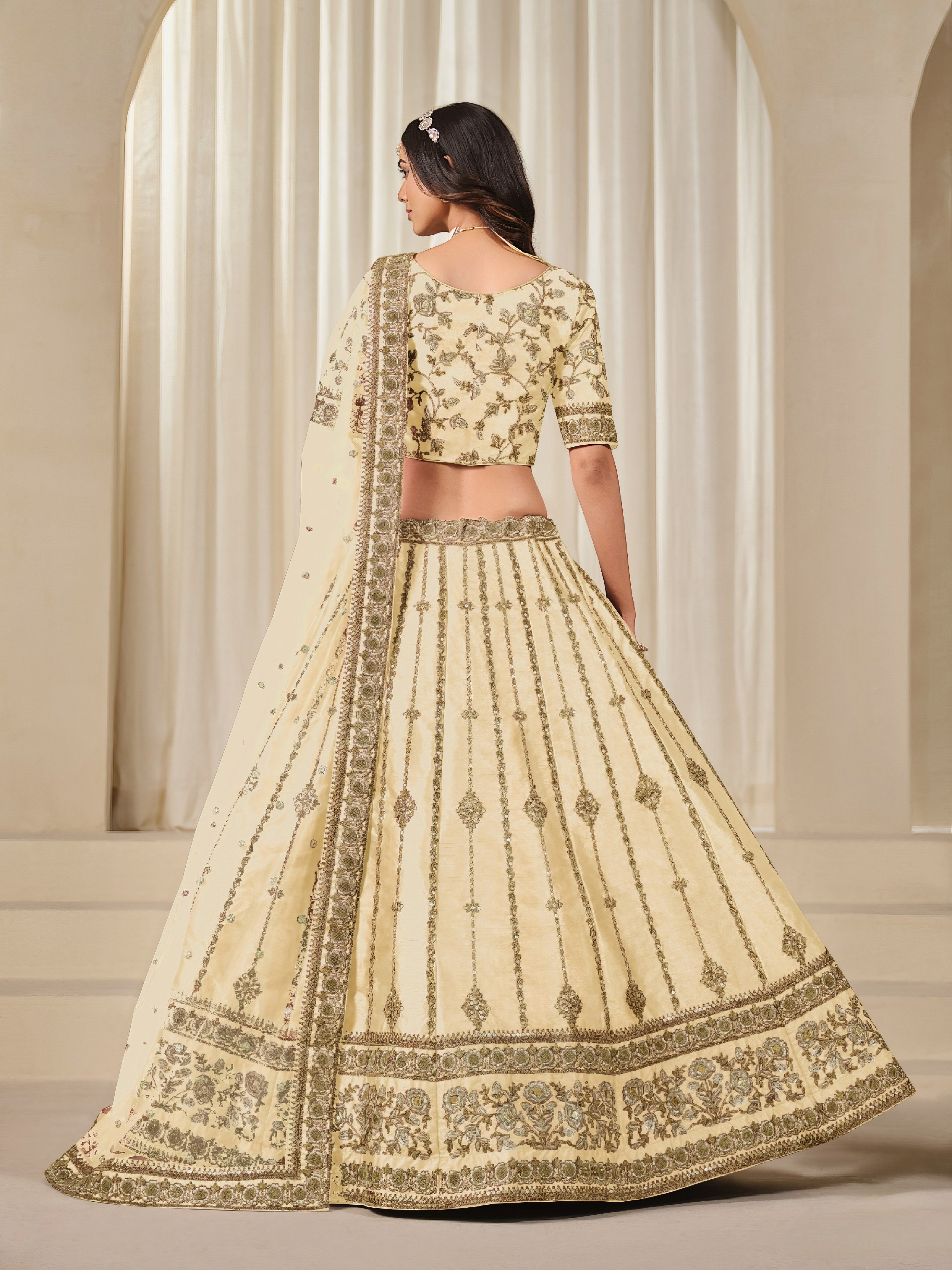 Aarvi Art Silk Lehenga LXLG0027