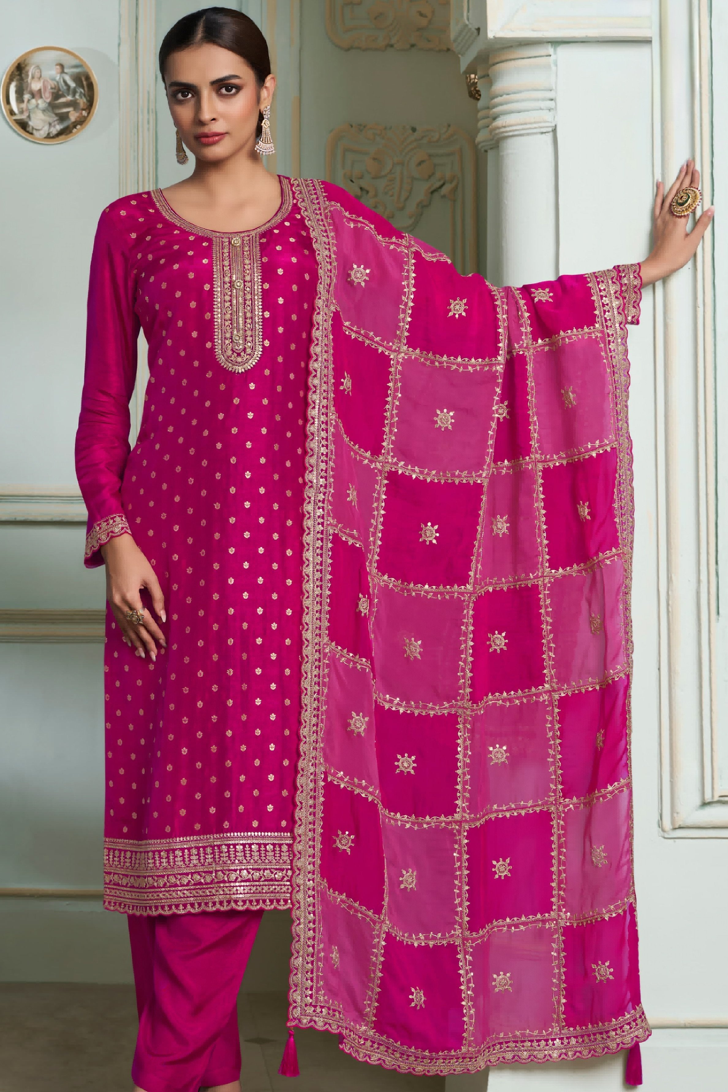 Aarvi Cotton Charming Suit EAST0041