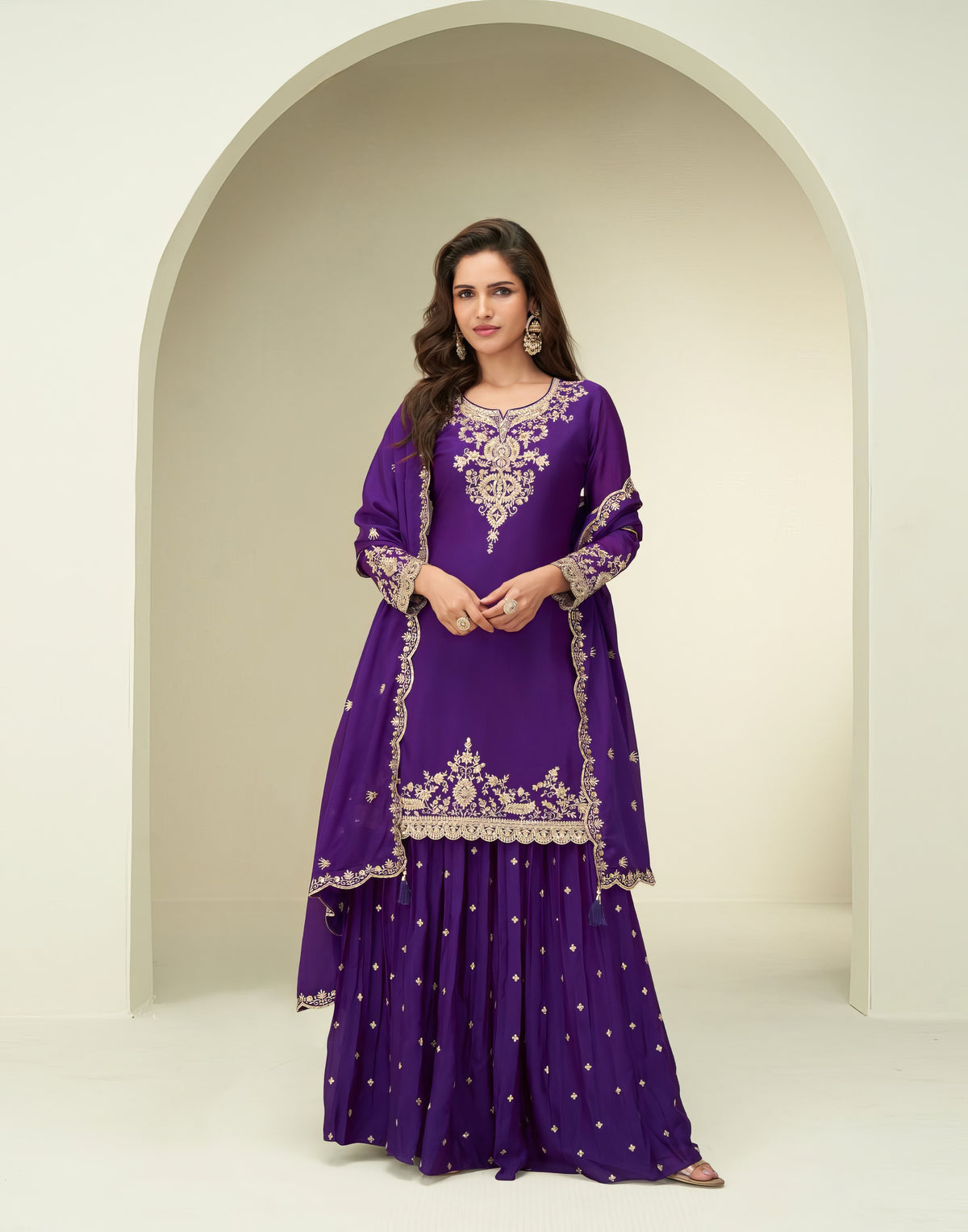 Nazneen Charm Set Gown LXGW0048