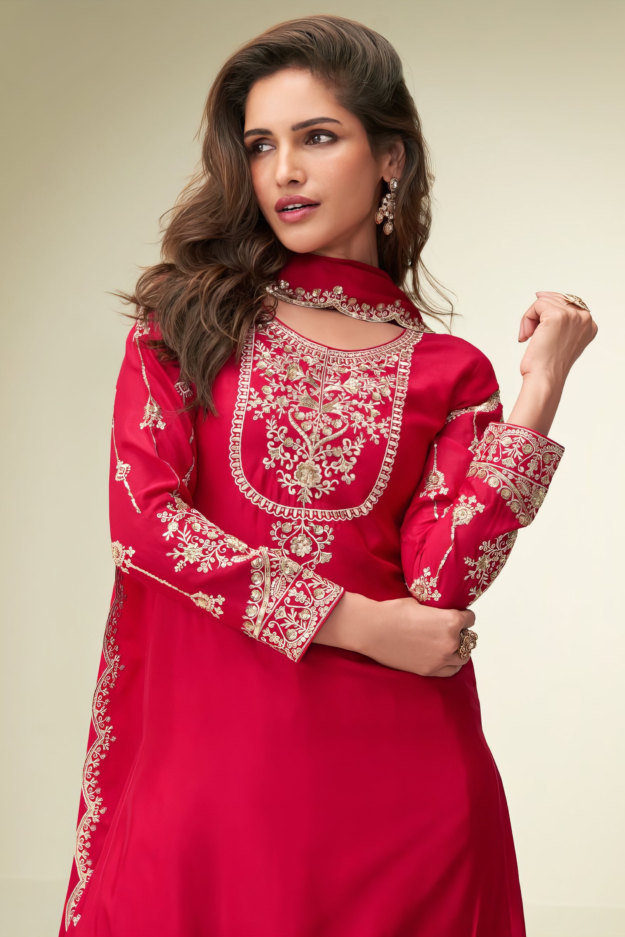 Nazneen Charm Set Gown LXGW0048
