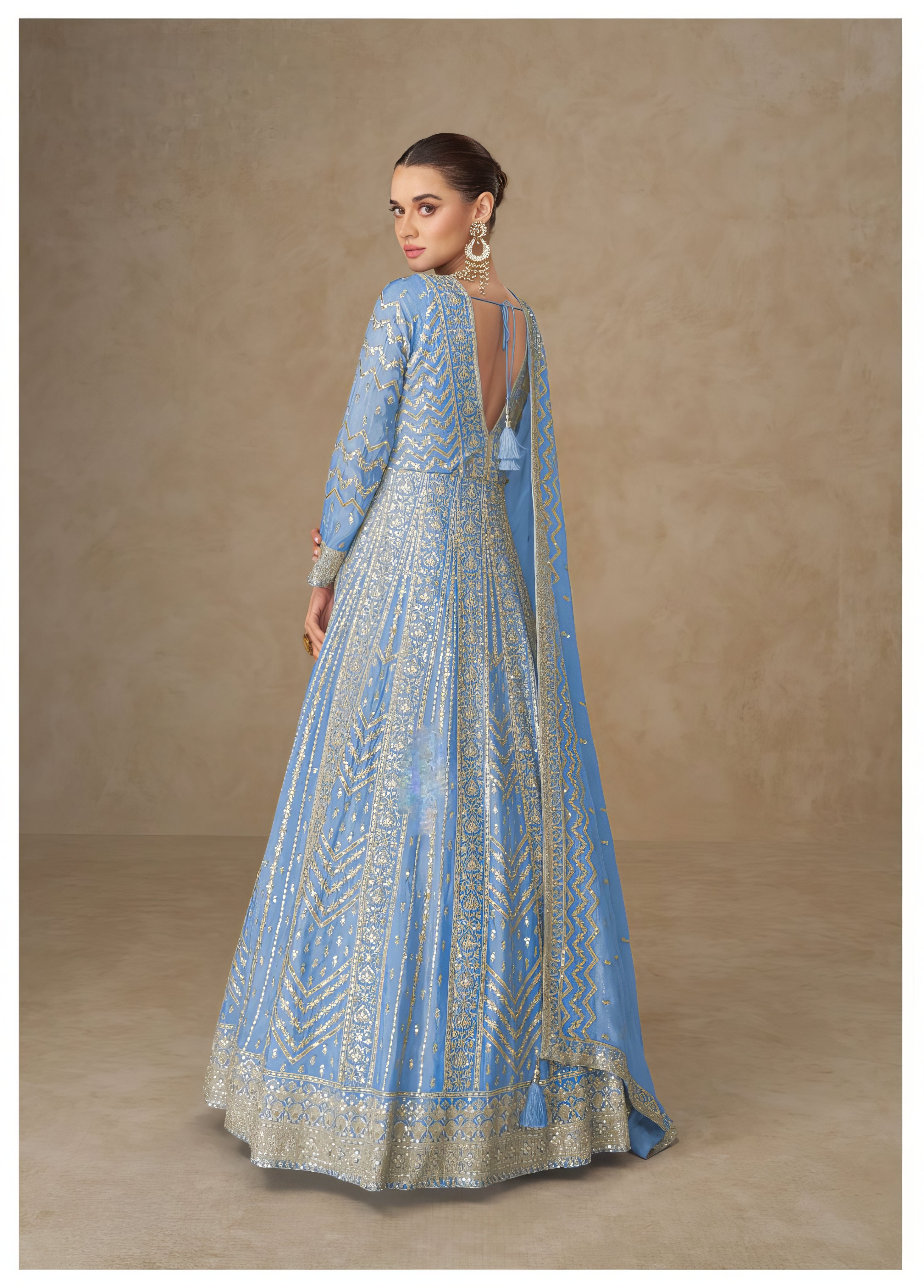 Janki Gown Set LXGW0052