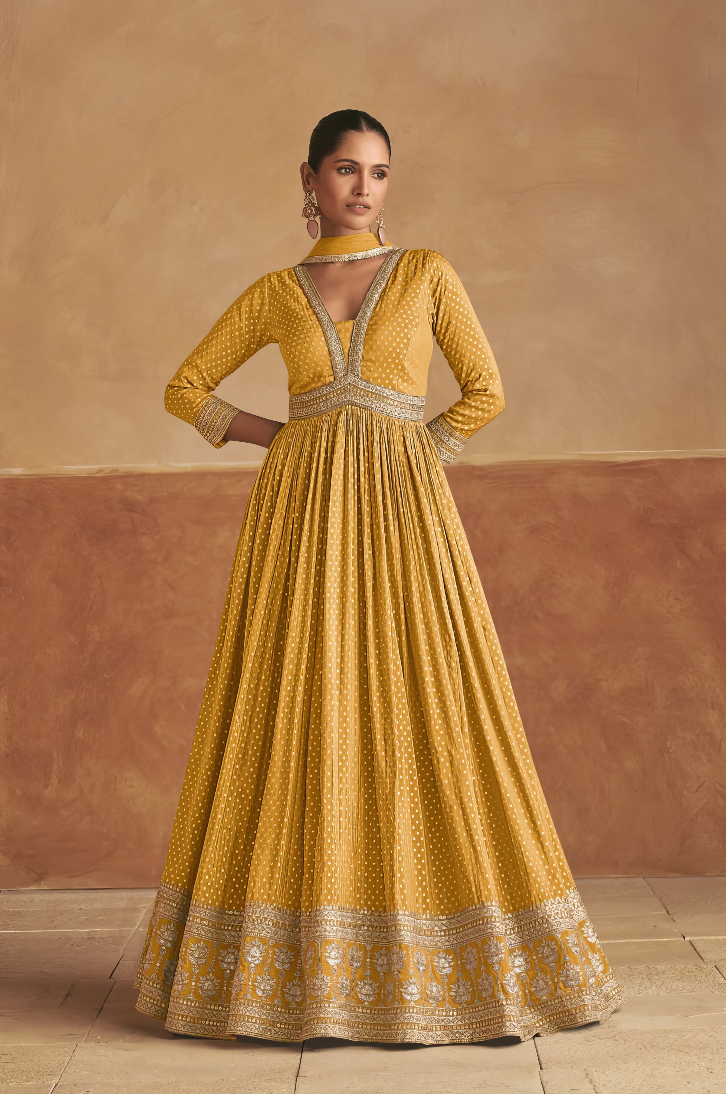 Nazneen Elegance Gown LXGW0054