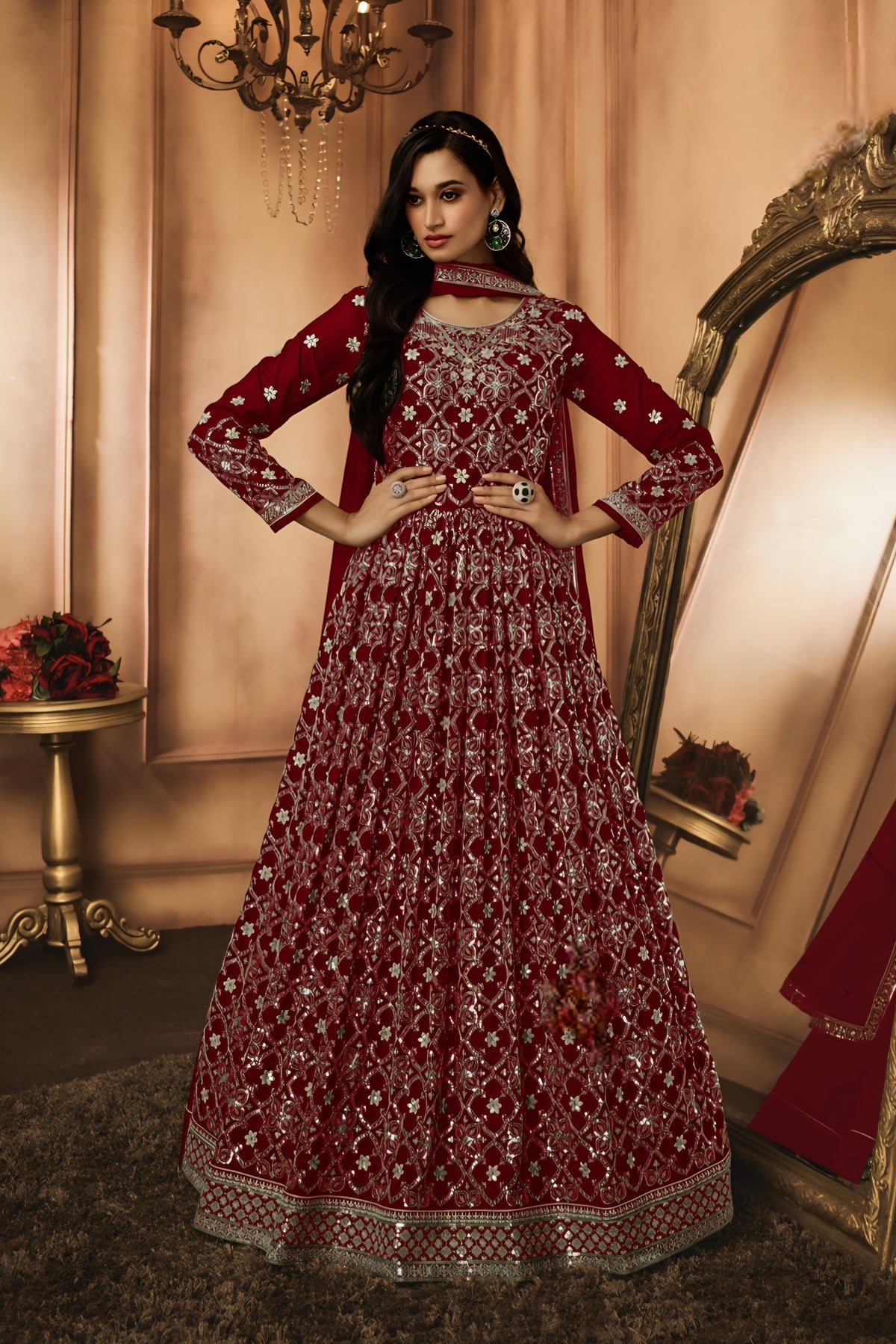 Noor Chinnon Silk Set LXGW0060