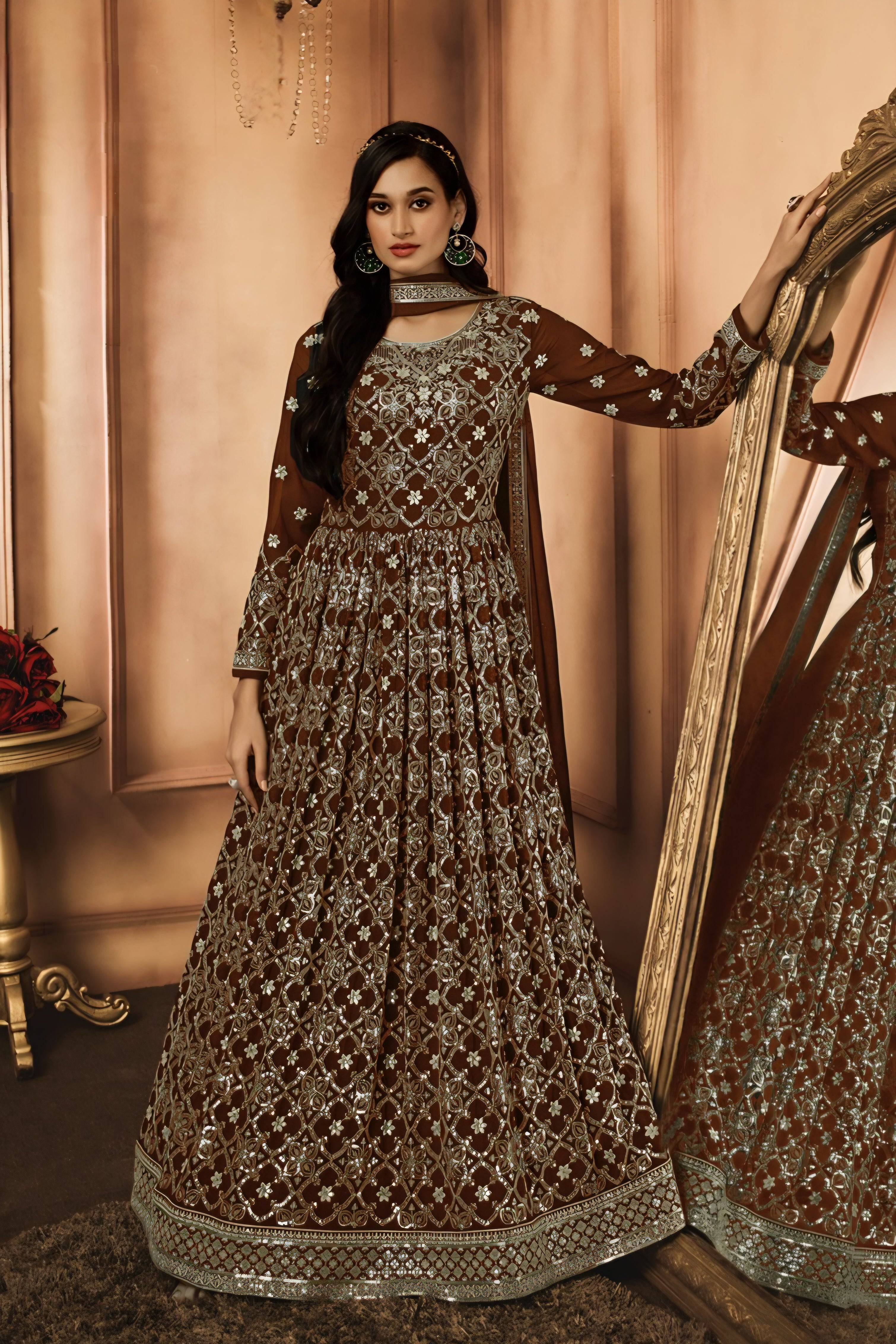 Noor Chinnon Silk Set LXGW0060